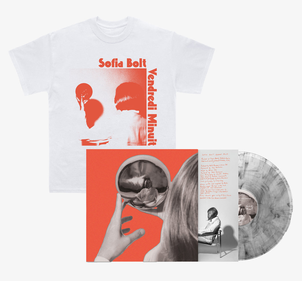 Sofia Bolt - Vendredi Minuit T Shirt / LP Bundle