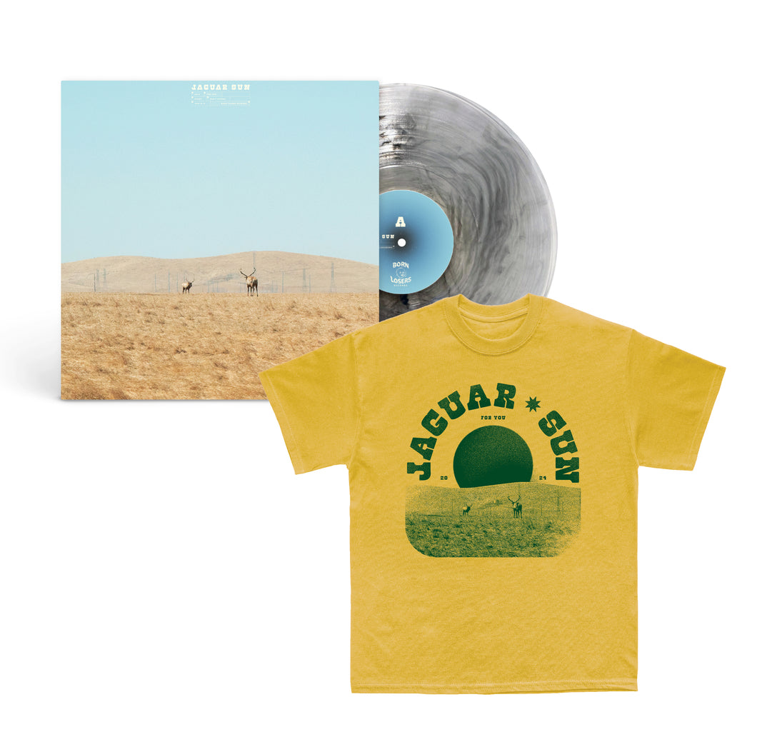 Jaguar Sun - For You Vinyl / T Shirt Bundle