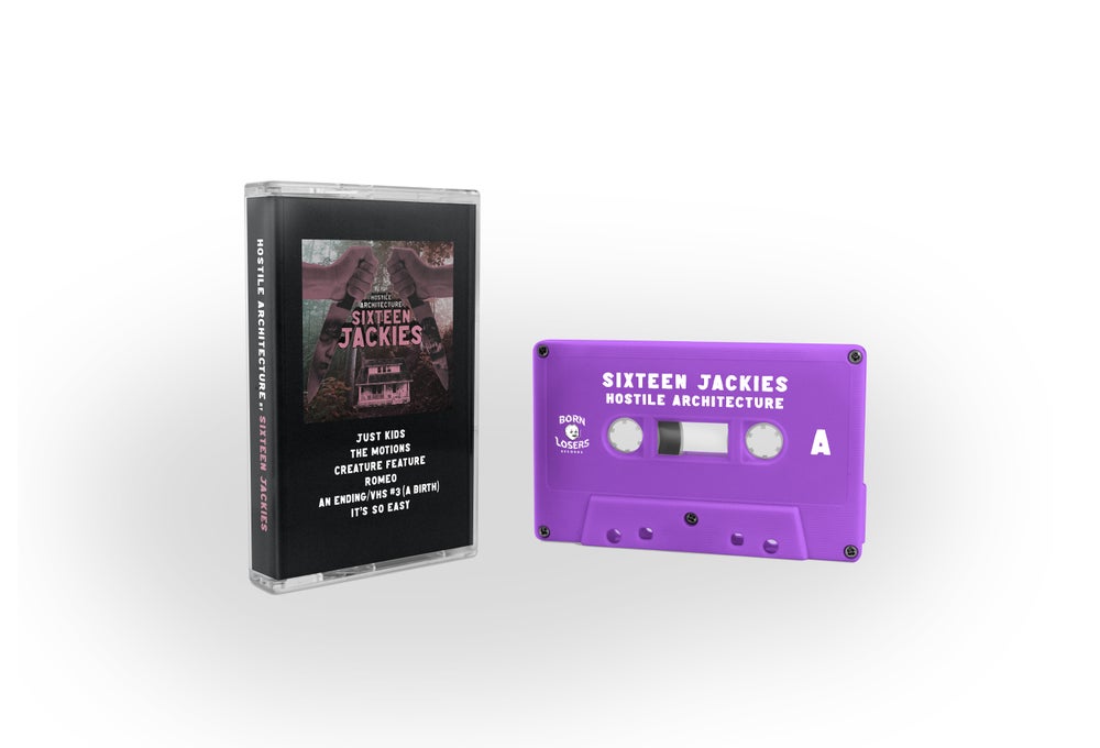 Sixteen Jackies - 'Hostile Architecture' Lavender Cassette