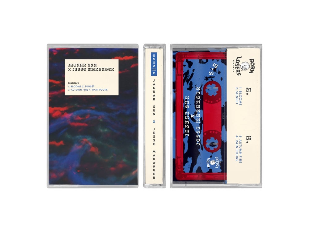 Jaguar Sun x Jesse Maranger - 'Blooms' Translucent Red Cassette