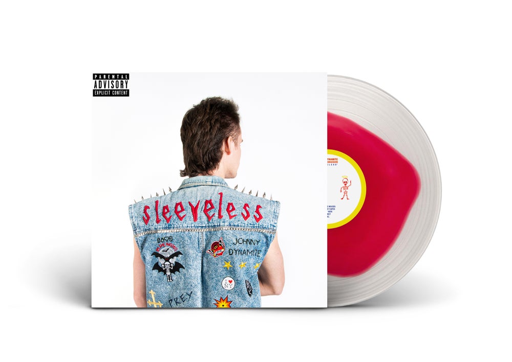 Johnny Dynamite and the Bloodsuckers - 'Sleeveless' Clear with Red Blob Vinyl