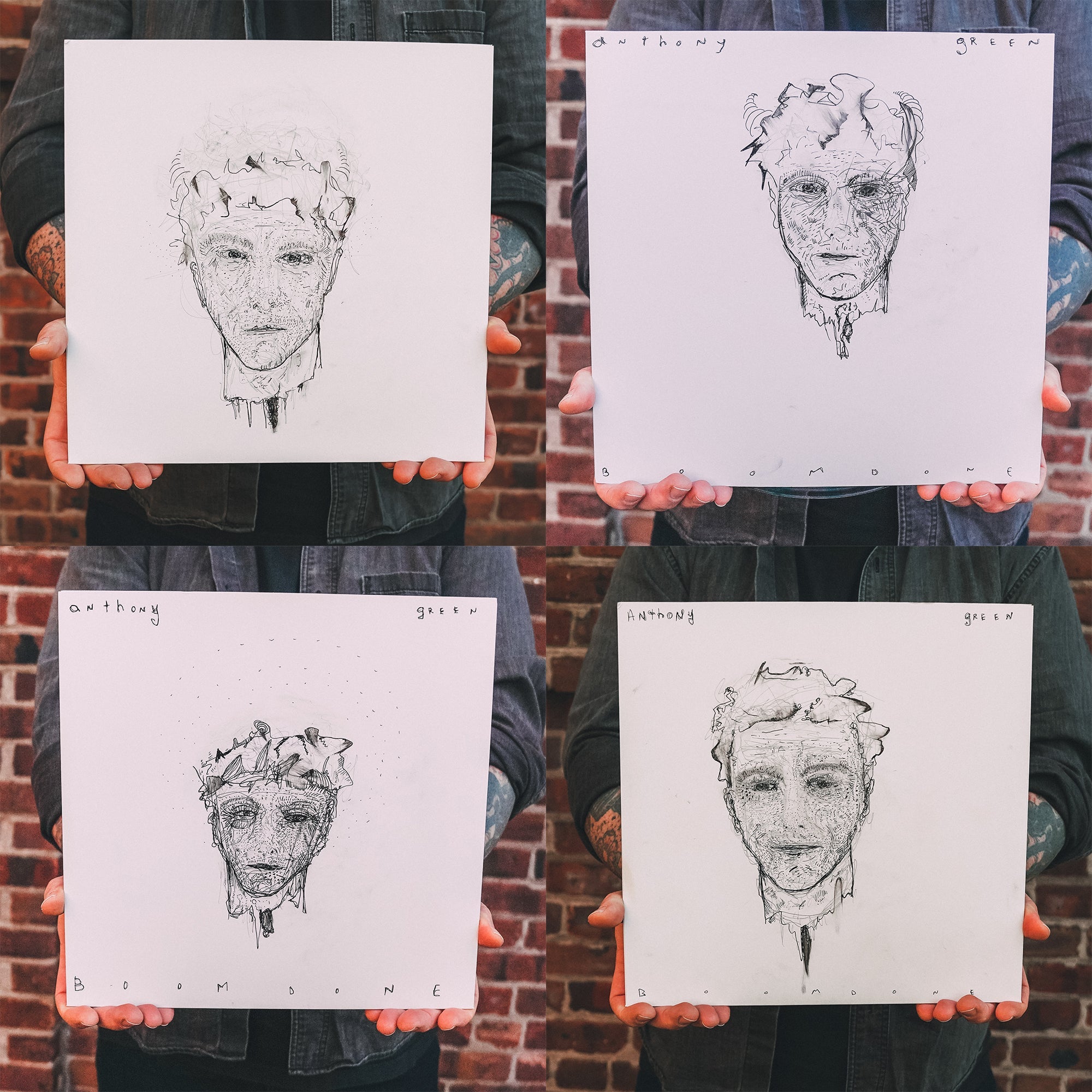 Anthony Green - Boom. Done. 2022 1st Pressing with Hand Drawn Cover