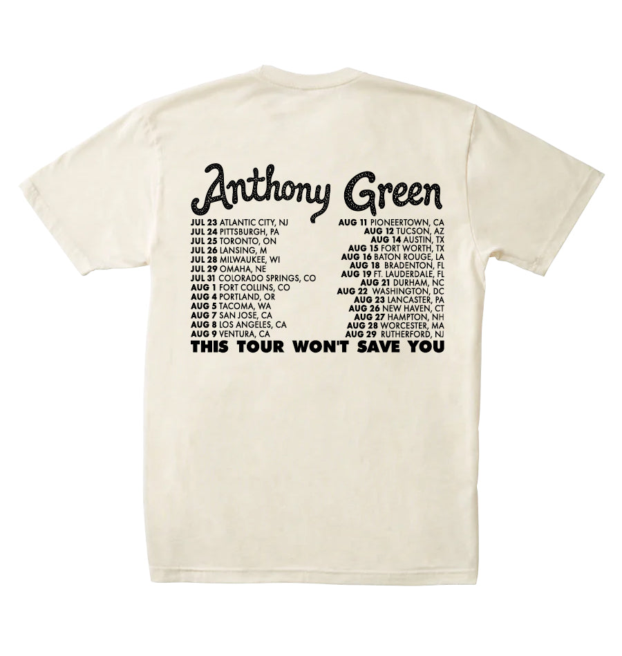 Anthony Green - Bad Day Tour T Shirt