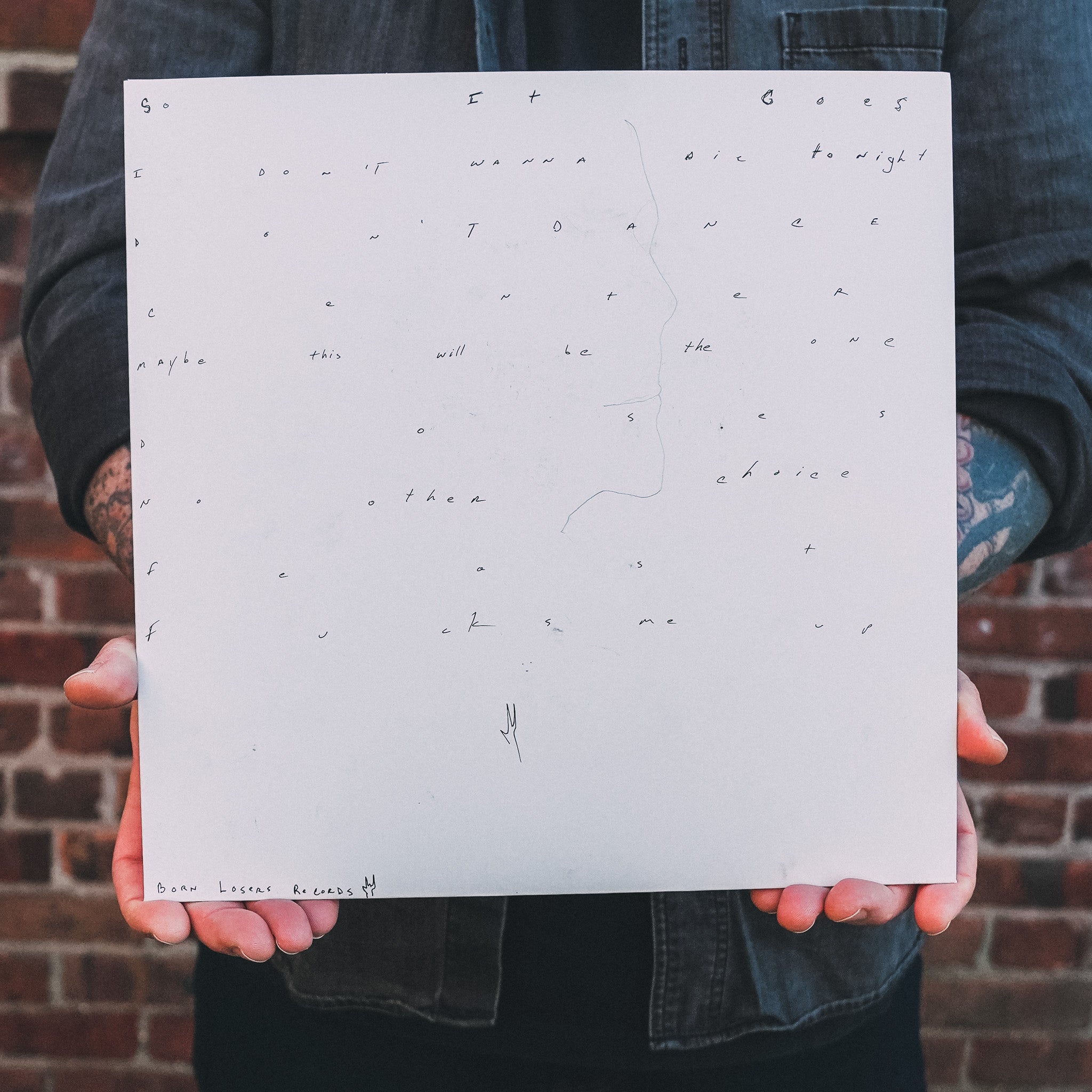 Anthony Green - Boom. Done. 2022 1st Pressing with Hand Drawn Cover 1 of 6