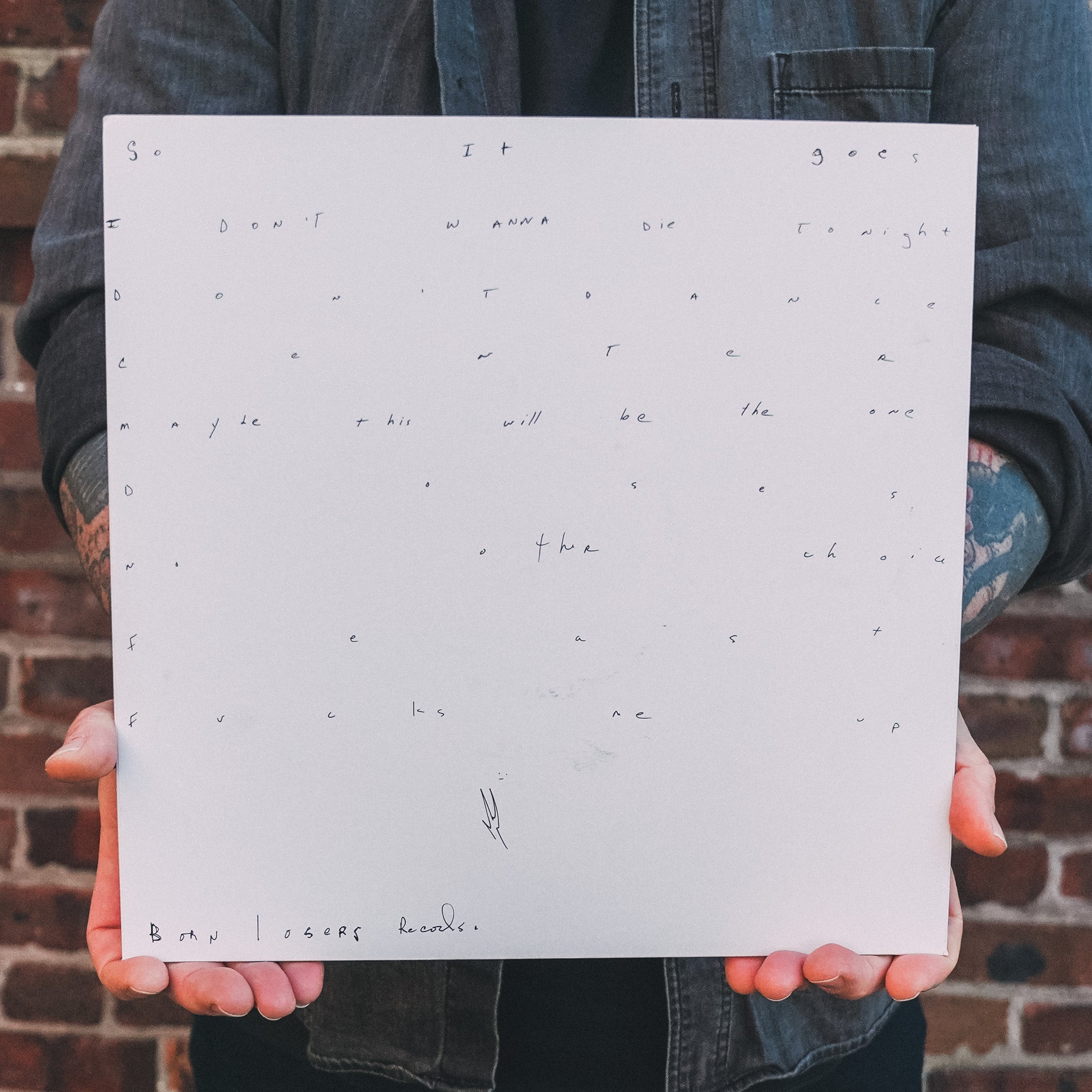 Anthony Green - Boom. Done. 2022 1st Pressing with Hand Drawn Cover 2 of 6