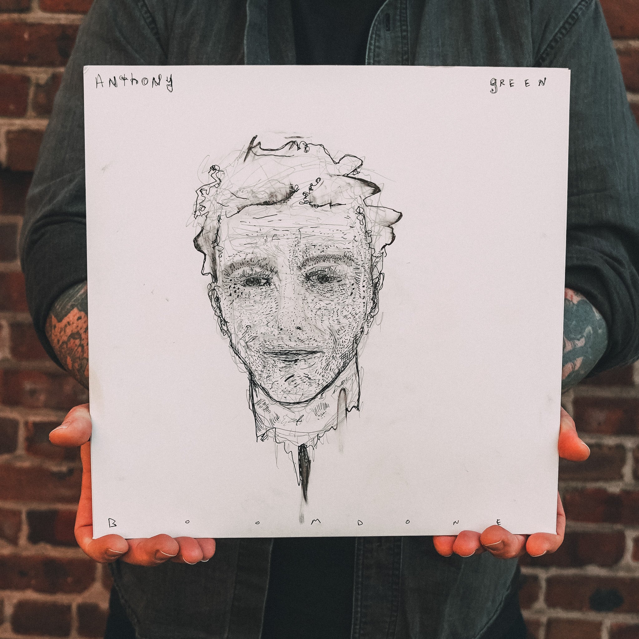 Anthony Green - Boom. Done. 2022 1st Pressing with Hand Drawn Cover 3 of 6