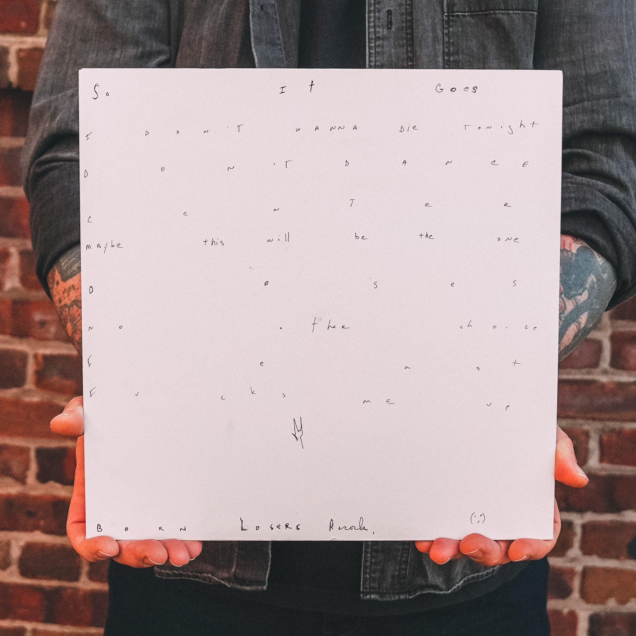 Anthony Green - Boom. Done. 2022 1st Pressing with Hand Drawn Cover 3 of 6