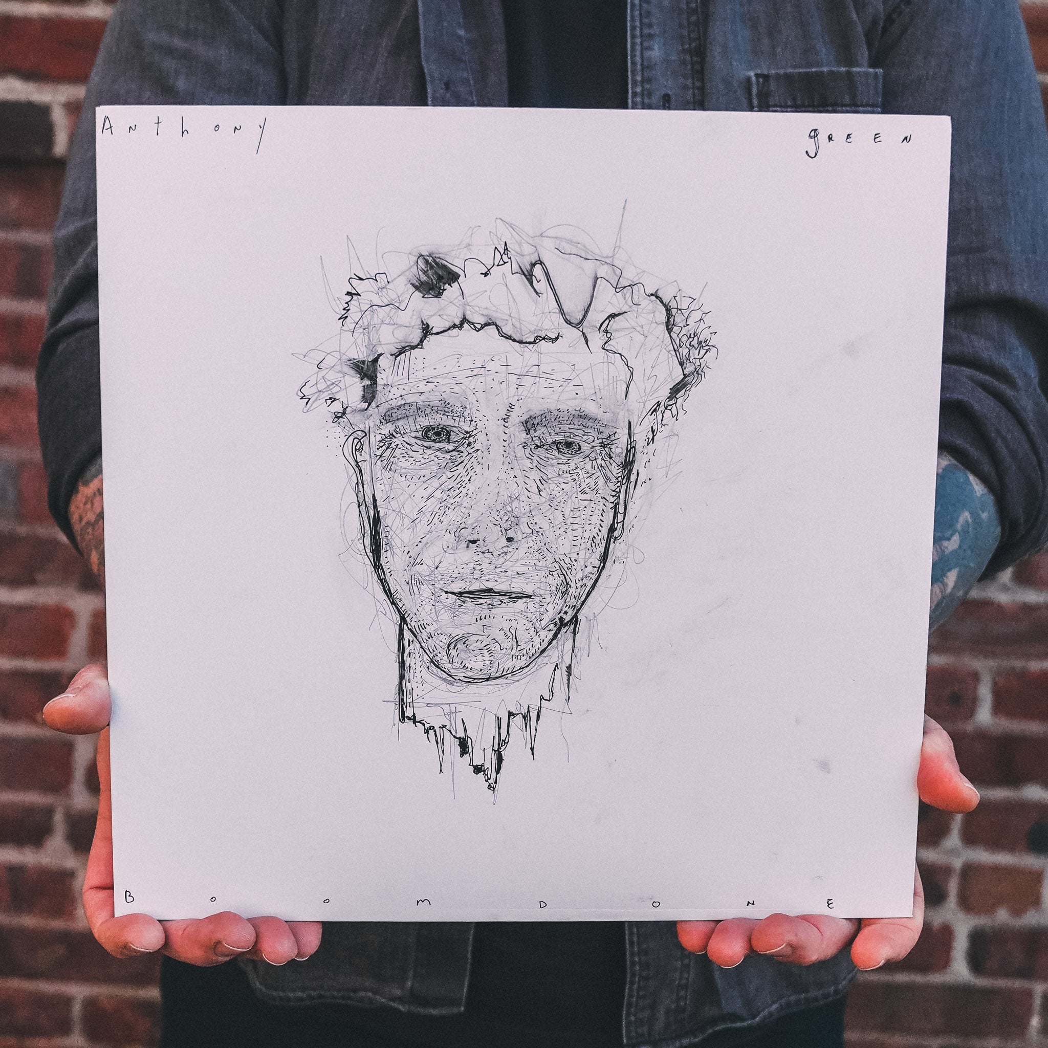 Anthony Green - Boom. Done. 2022 1st Pressing with Hand Drawn Cover 4 of 6