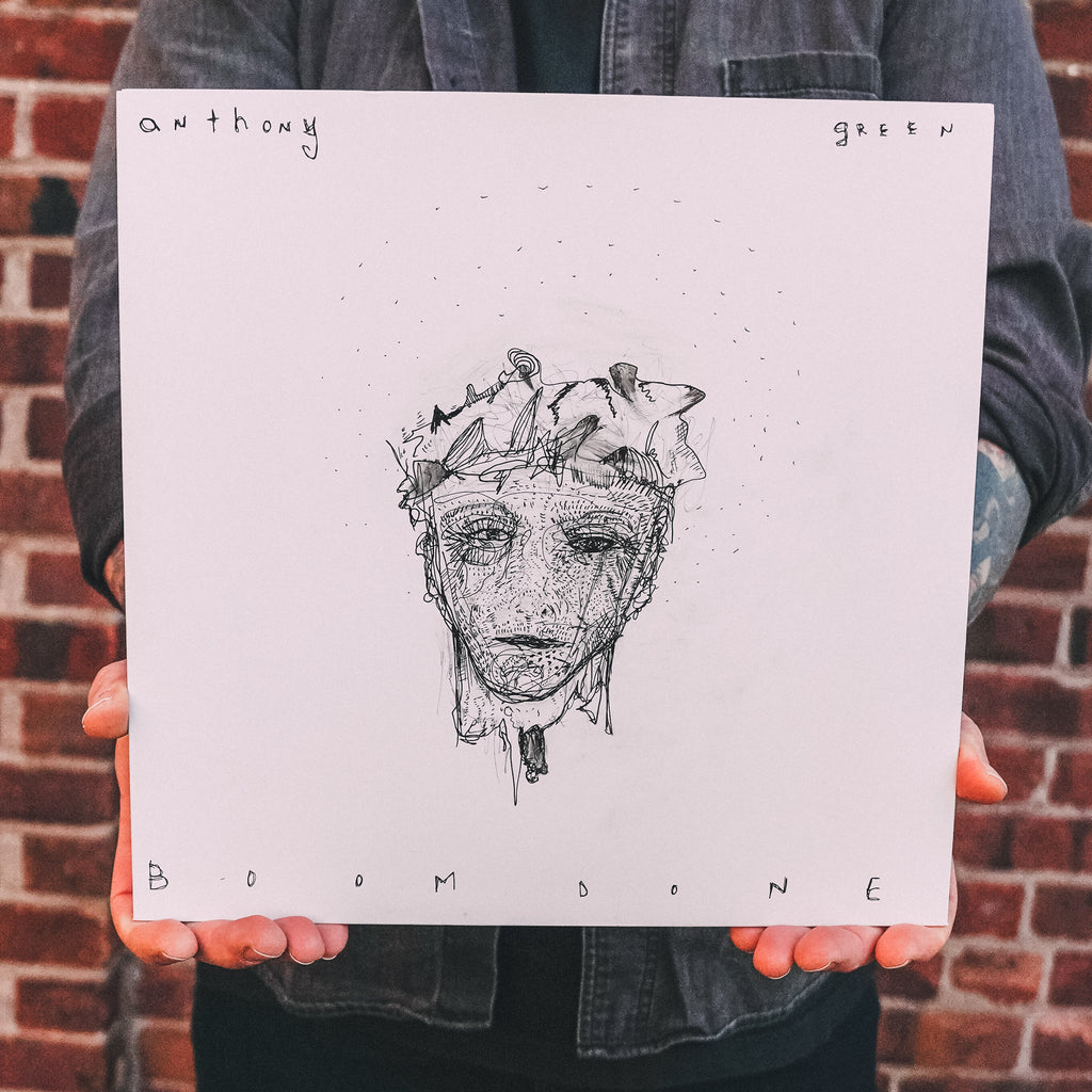 Charity Auction - Philabundance - Anthony Green - Boom. Done. 2022 1st Pressing with Hand Drawn Cover 6 of 6