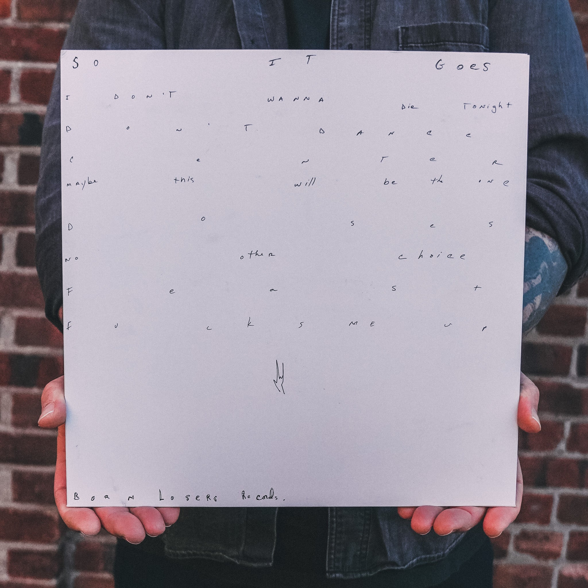 Charity Auction - Philabundance - Anthony Green - Boom. Done. 2022 1st Pressing with Hand Drawn Cover 6 of 6