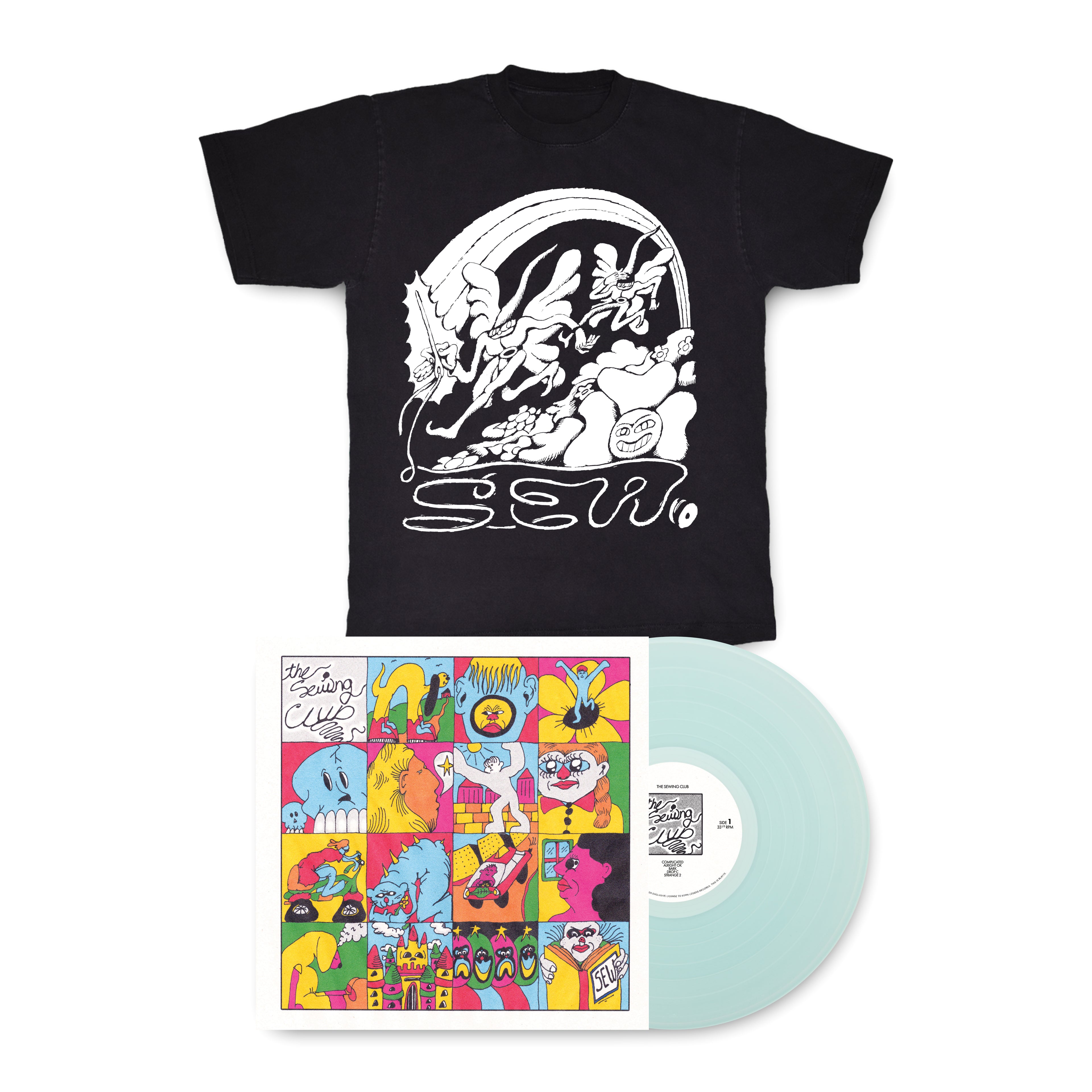 **PRE ORDER** The Sewing Club - SEW Vinyl / T Shirt Bundle
