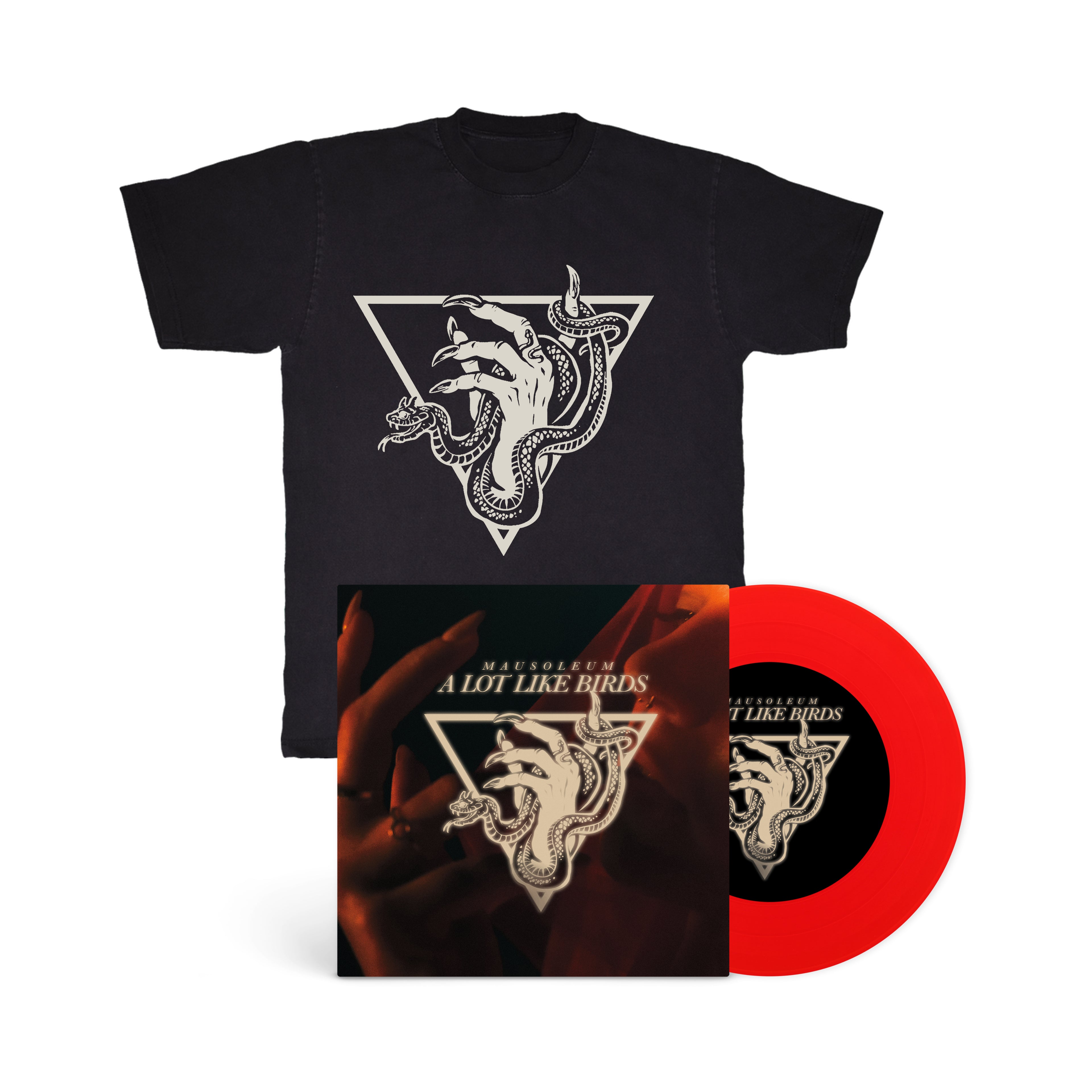 **PRE ORDER** A Lot Like Birds 7in / T Shirt Bundle