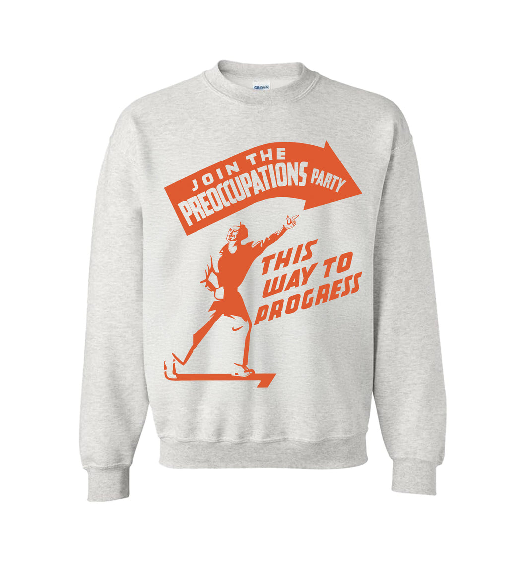 **PRE ORDER** Preoccupations - Progress Crewneck