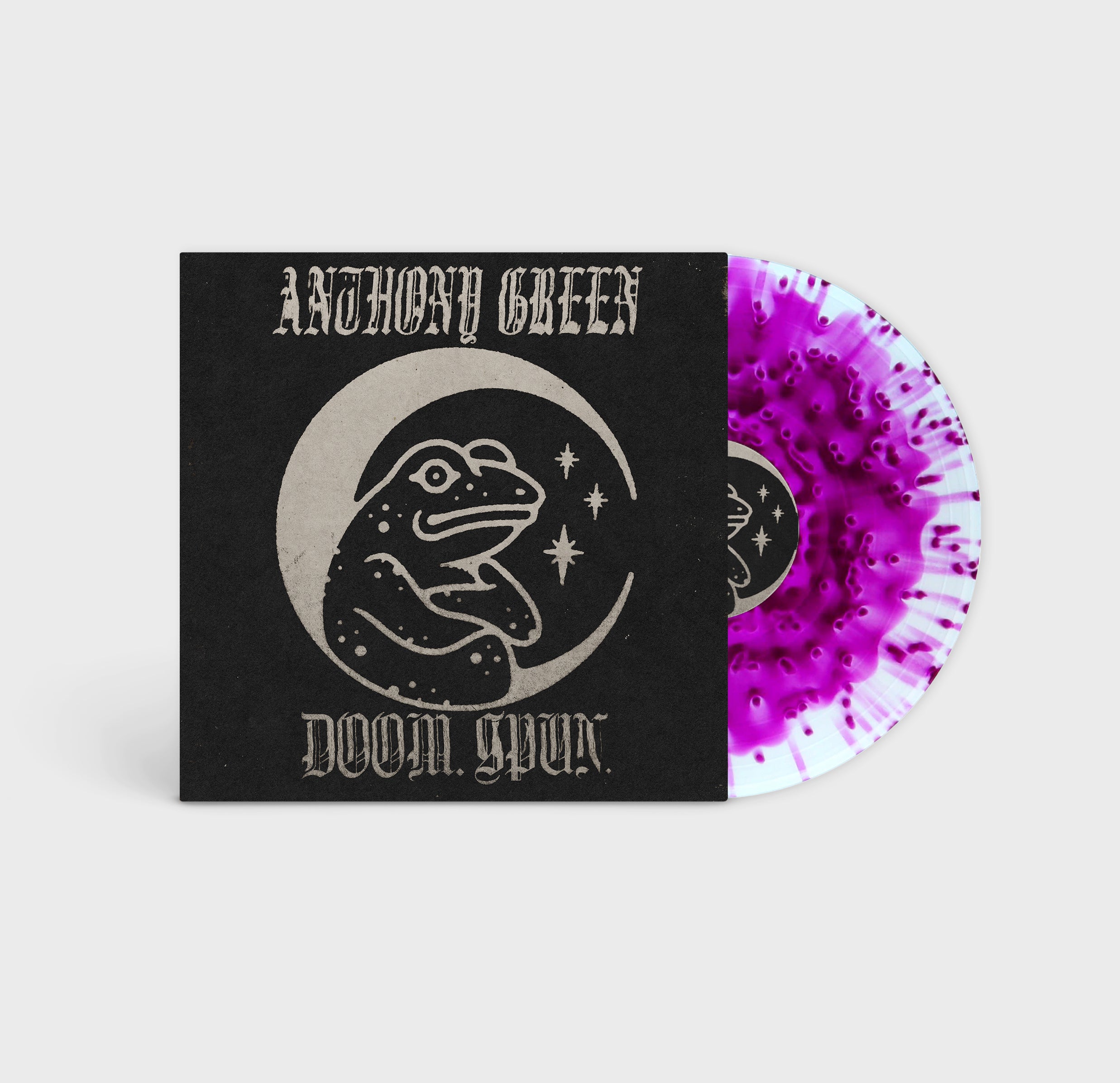 Anthony Green - Doom. Spun Hazy / Purple Cloud Vinyl