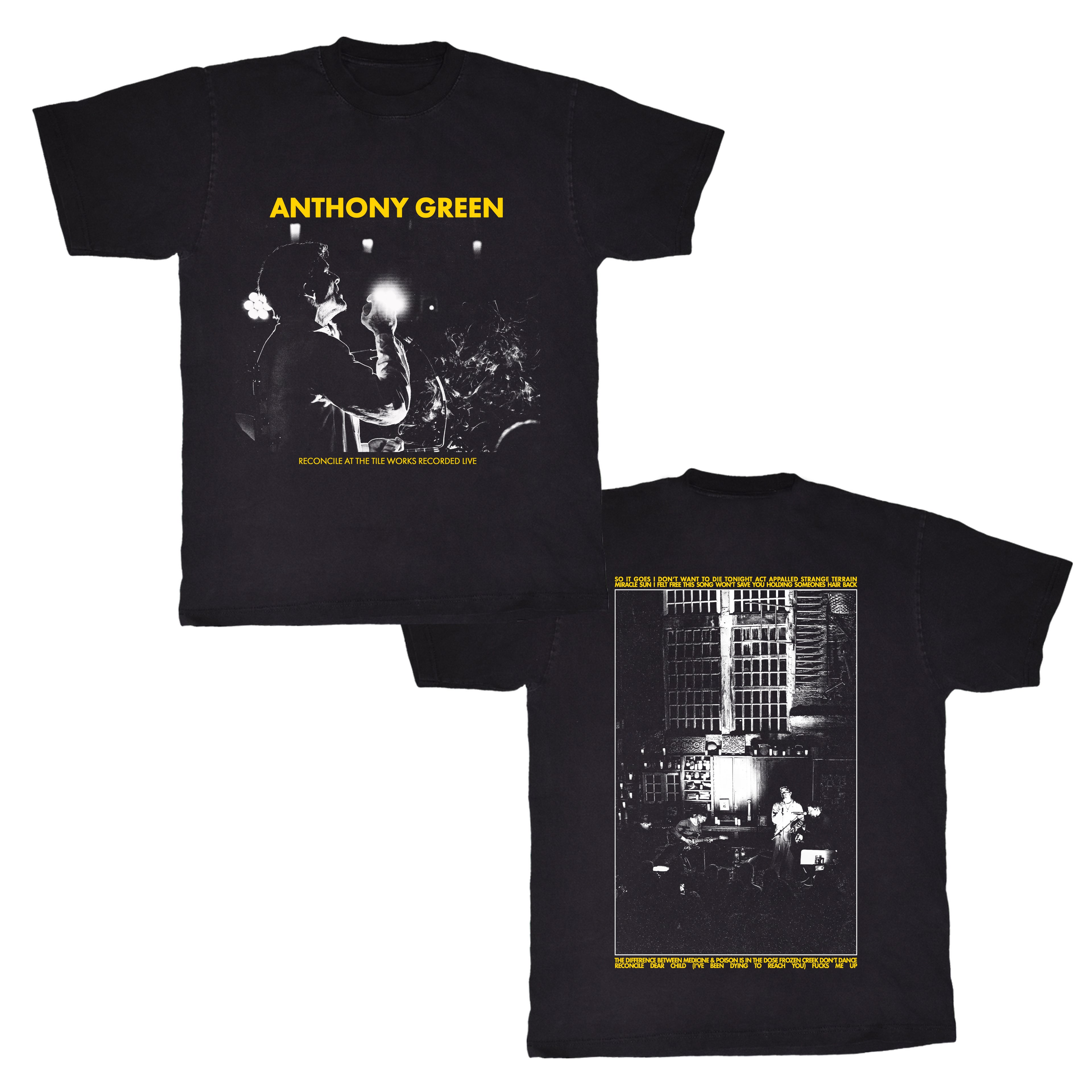 **PRE ORDER** Anthony Green Reconcile T Shirt