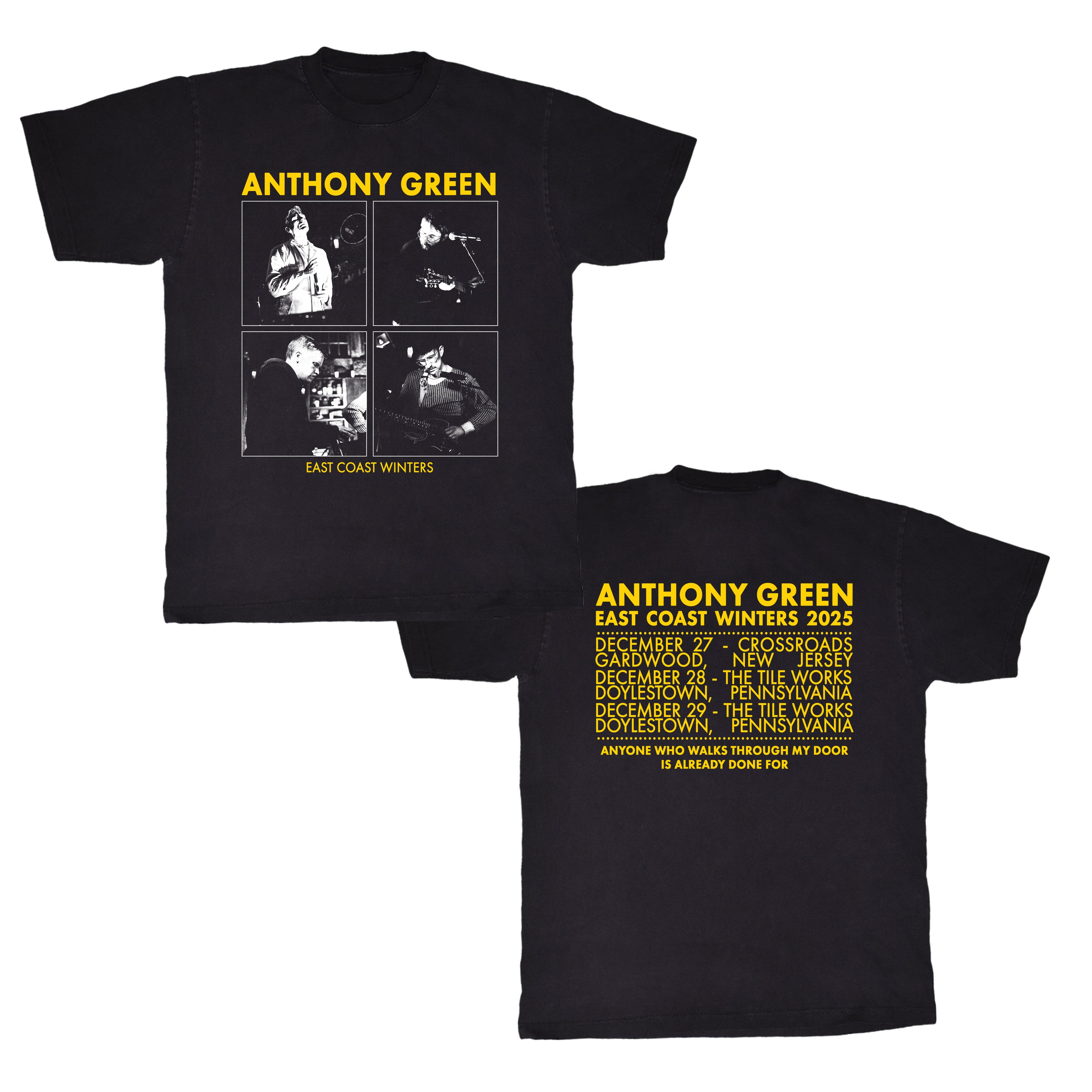 **PRE ORDER** Anthony Green East Coast Winters T Shirt