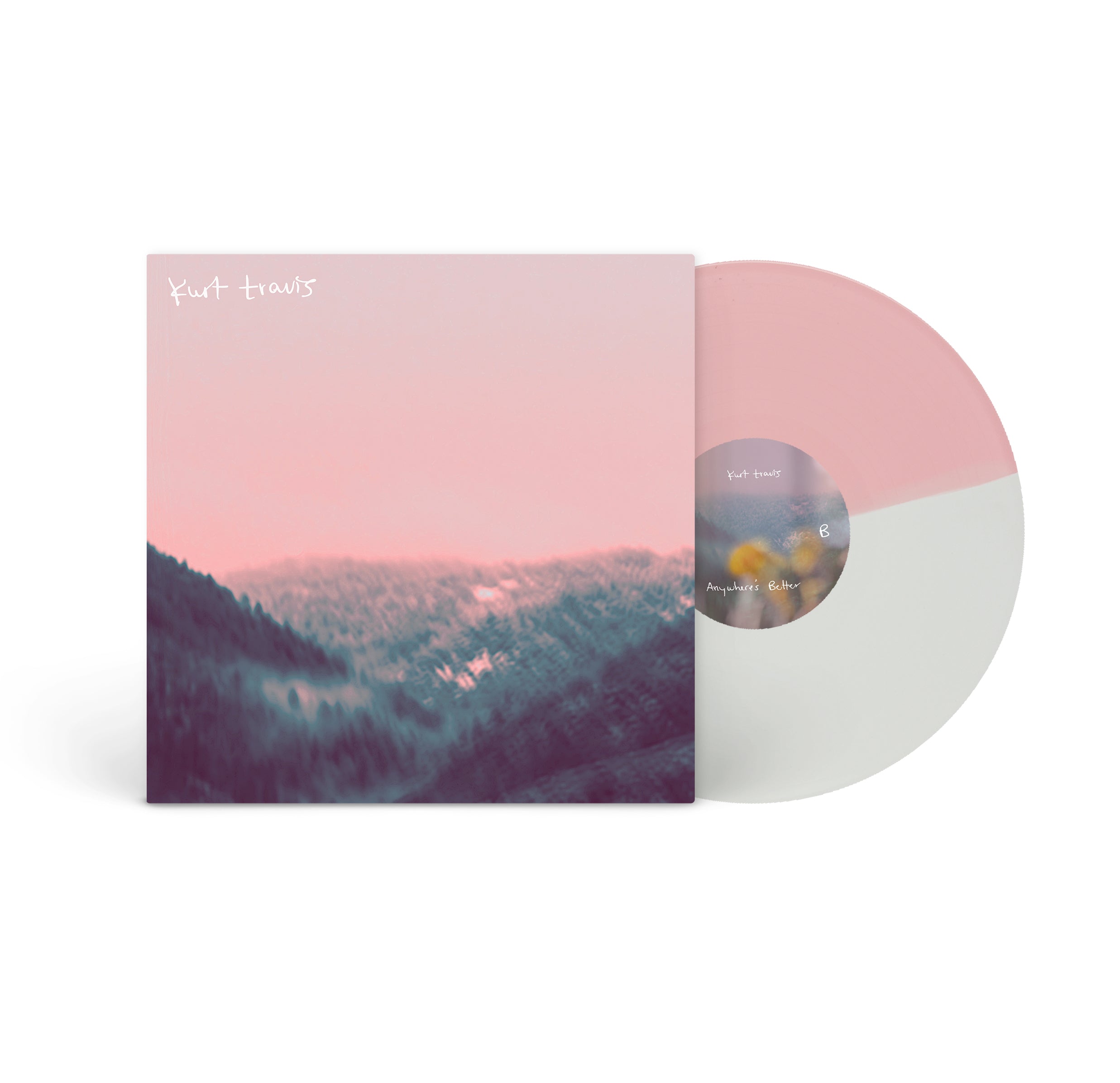 **PRE ORDER** KURT TRAVIS - ANYWHERE'S BETTER HALF / HALF VINYL