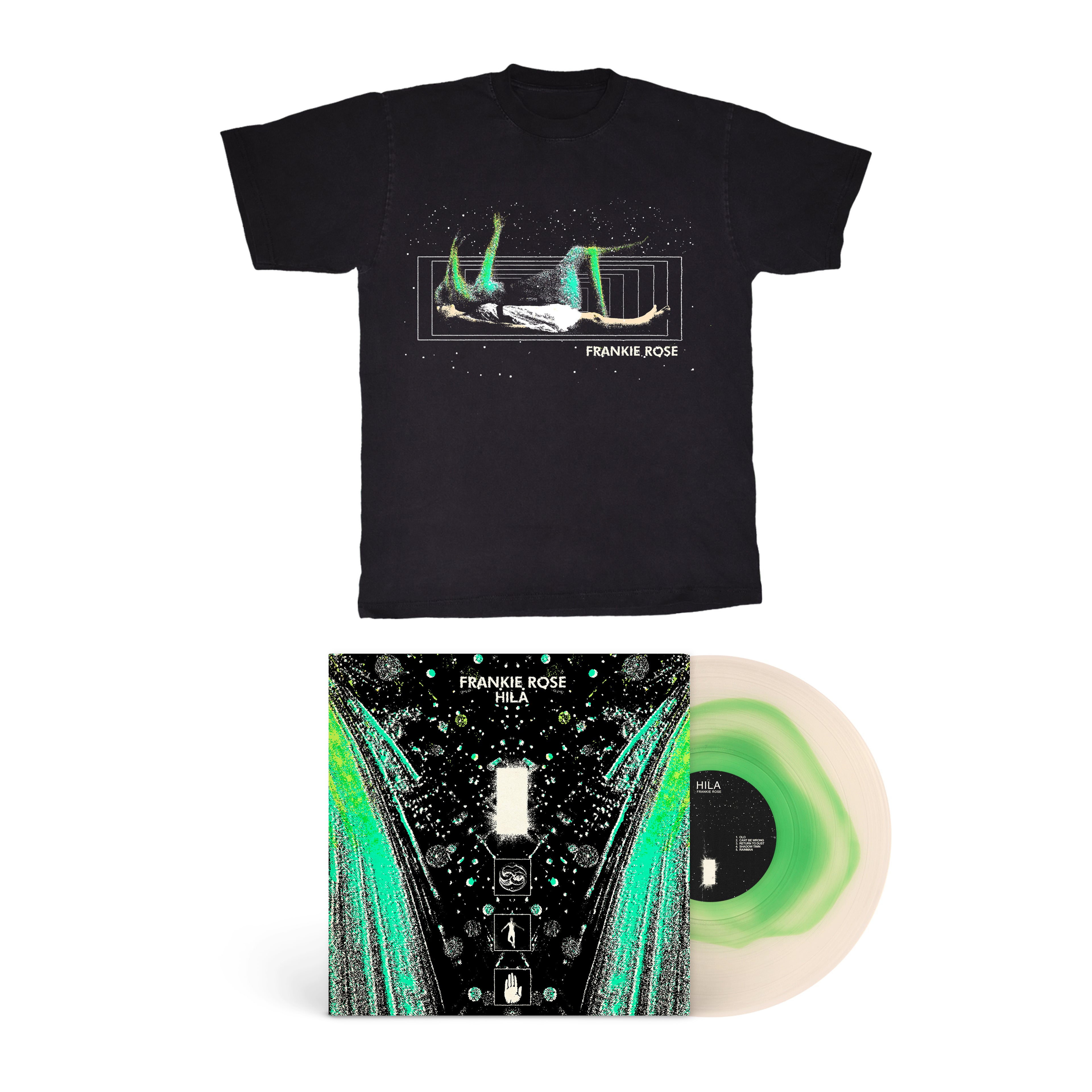 **PRE ORDER** Frankie Rose - HILA Vinyl / T Shirt Bundle