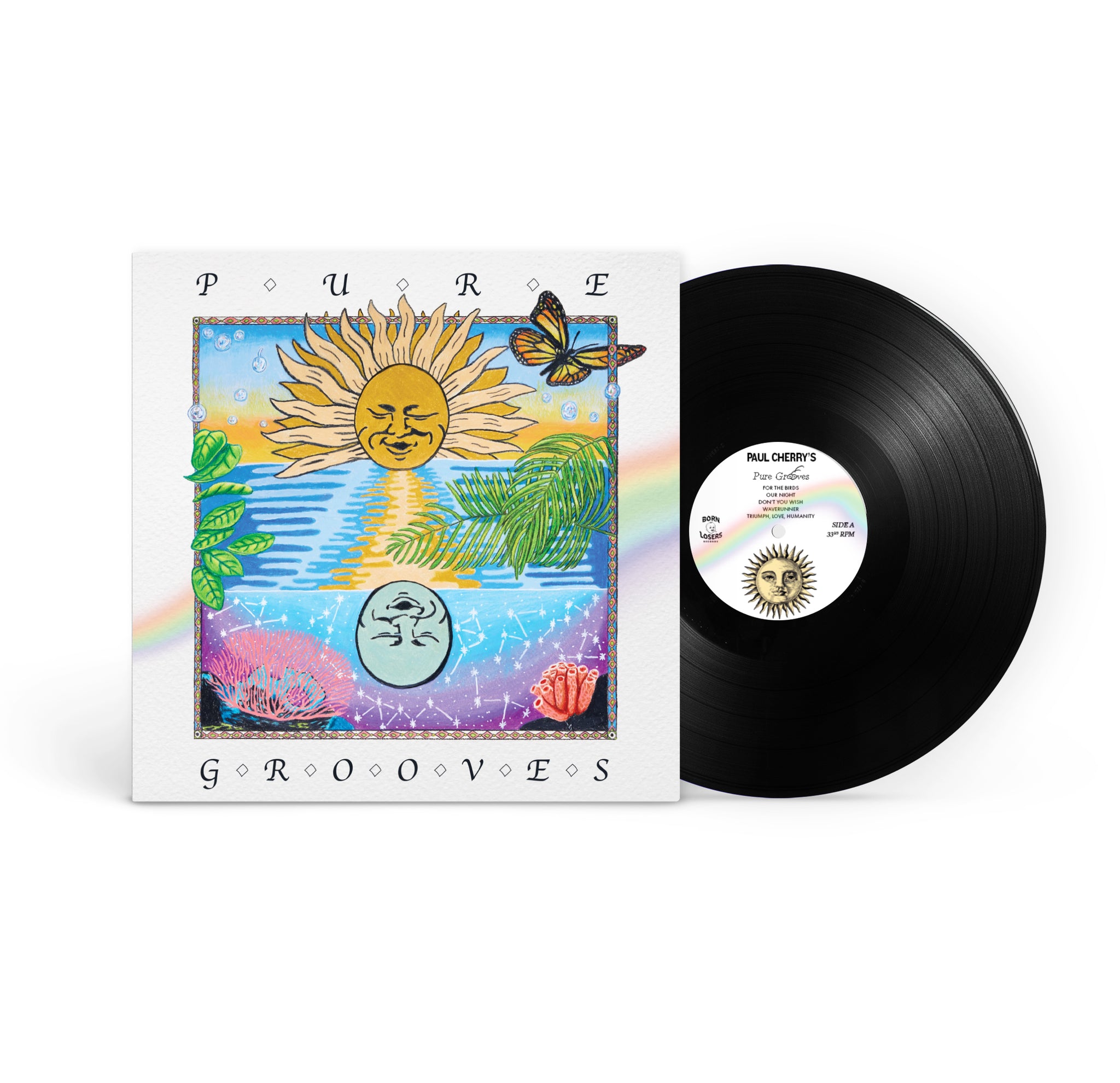 Paul Cherry - Pure Grooves Vol. 1 Black Vinyl – Born Losers