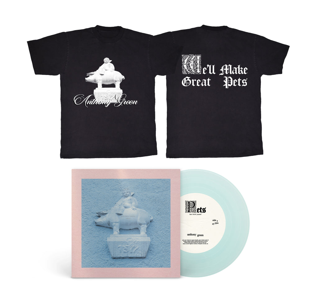 **PRE ORDER** Anthony Green - Pets 7" & T Shirt Bundle