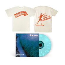 Load image into Gallery viewer, **PRE ORDER** Preoccupations - Preoccupations - Ill At Ease T Shirt / Vinyl Bundle
