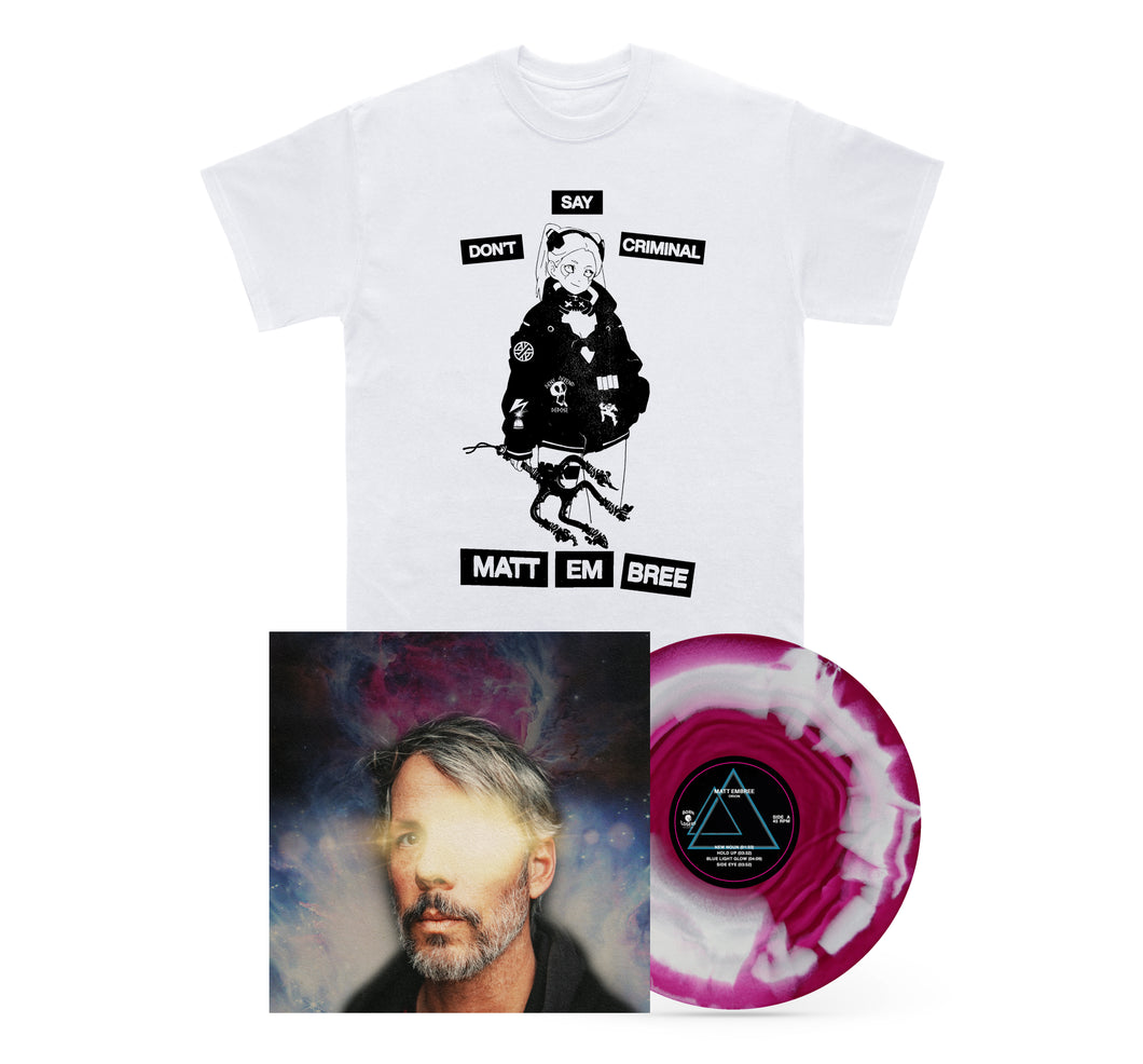 **PRE ORDER** Matt Embree - Orion Purple Swirl Vinyl / T Shirt Bundle