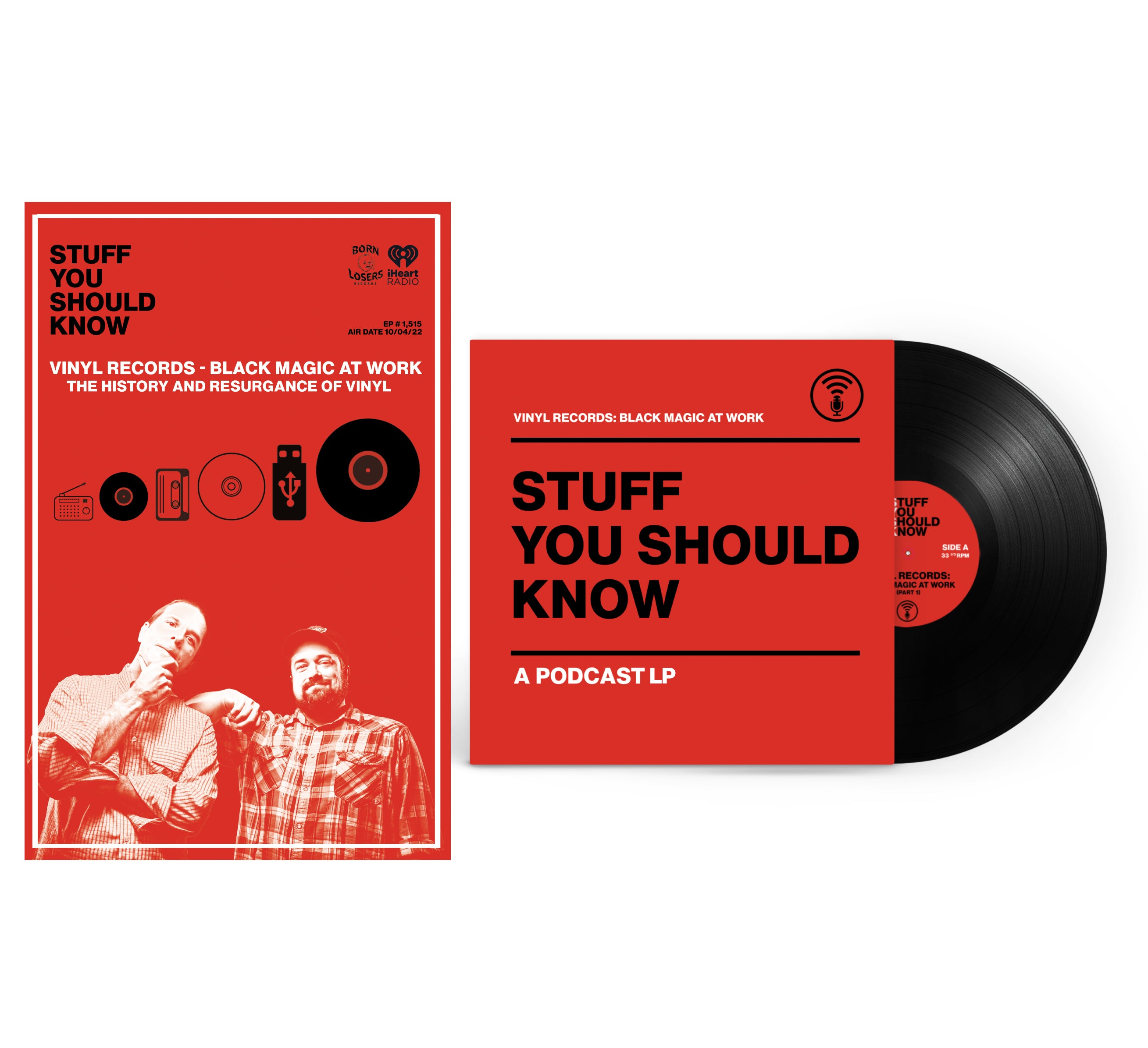 Stuff You Should Know - Vinyl Records: Black Magic At Work Black Vinyl