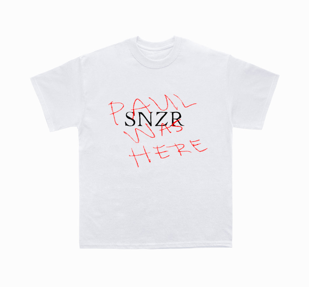 Snoozer - Paul Was Here Shirt