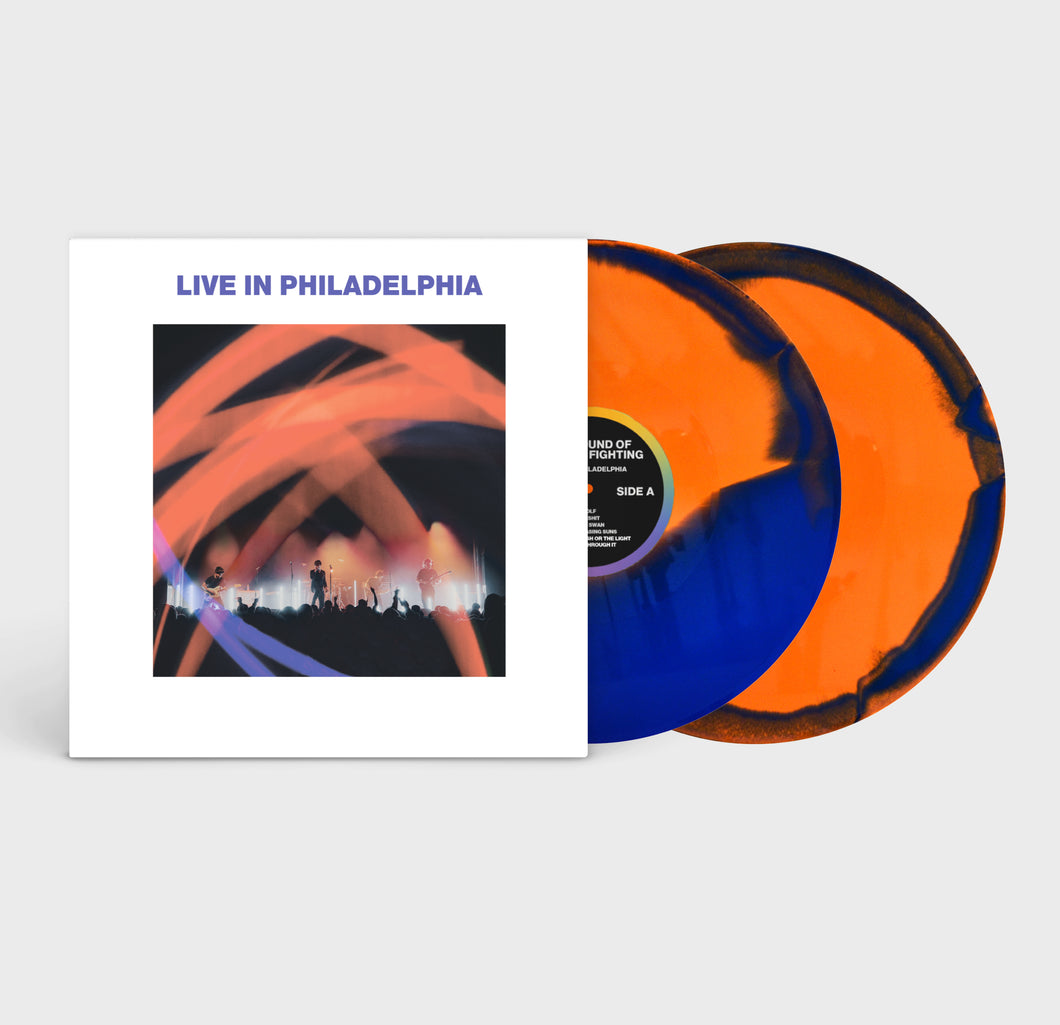 The Sound Of Animals Fighting - Live In Philadelphia Blue / Orange Swirl ALT ARTWORK