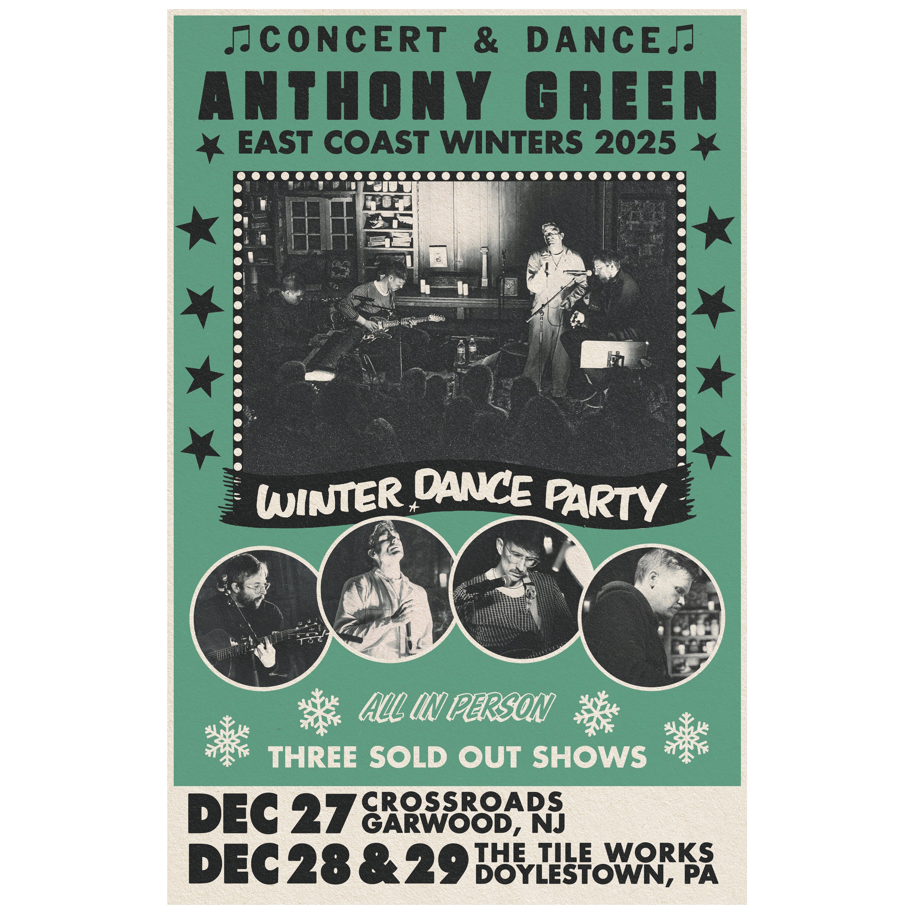 **PRE ORDER** Anthony Green East Coast Winters Poster