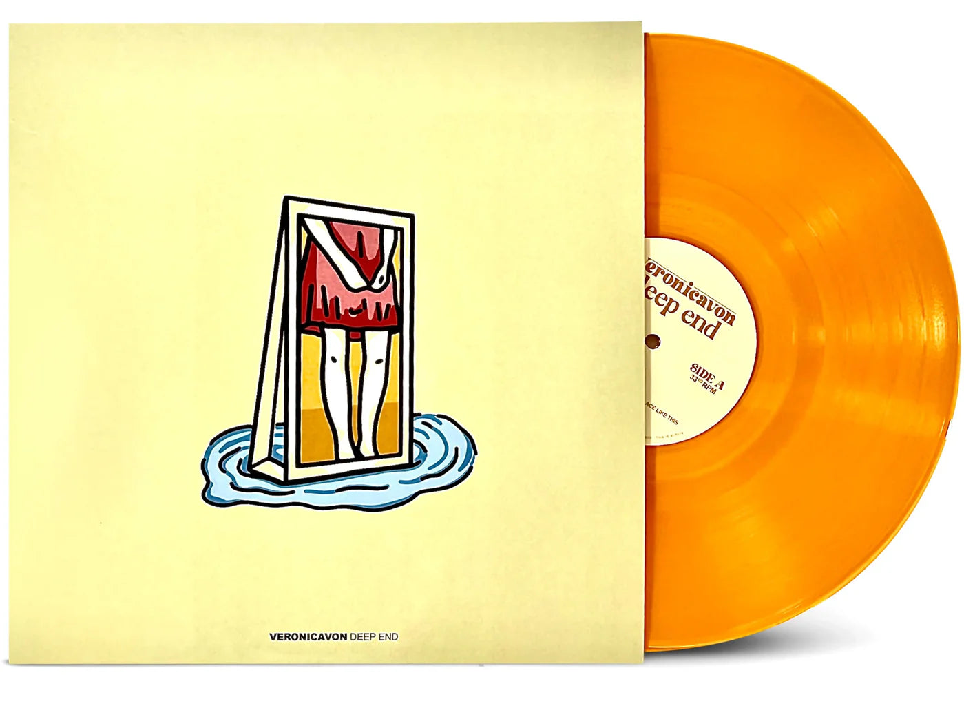 veronicavon - Deep End - Translucent Orange Vinyl