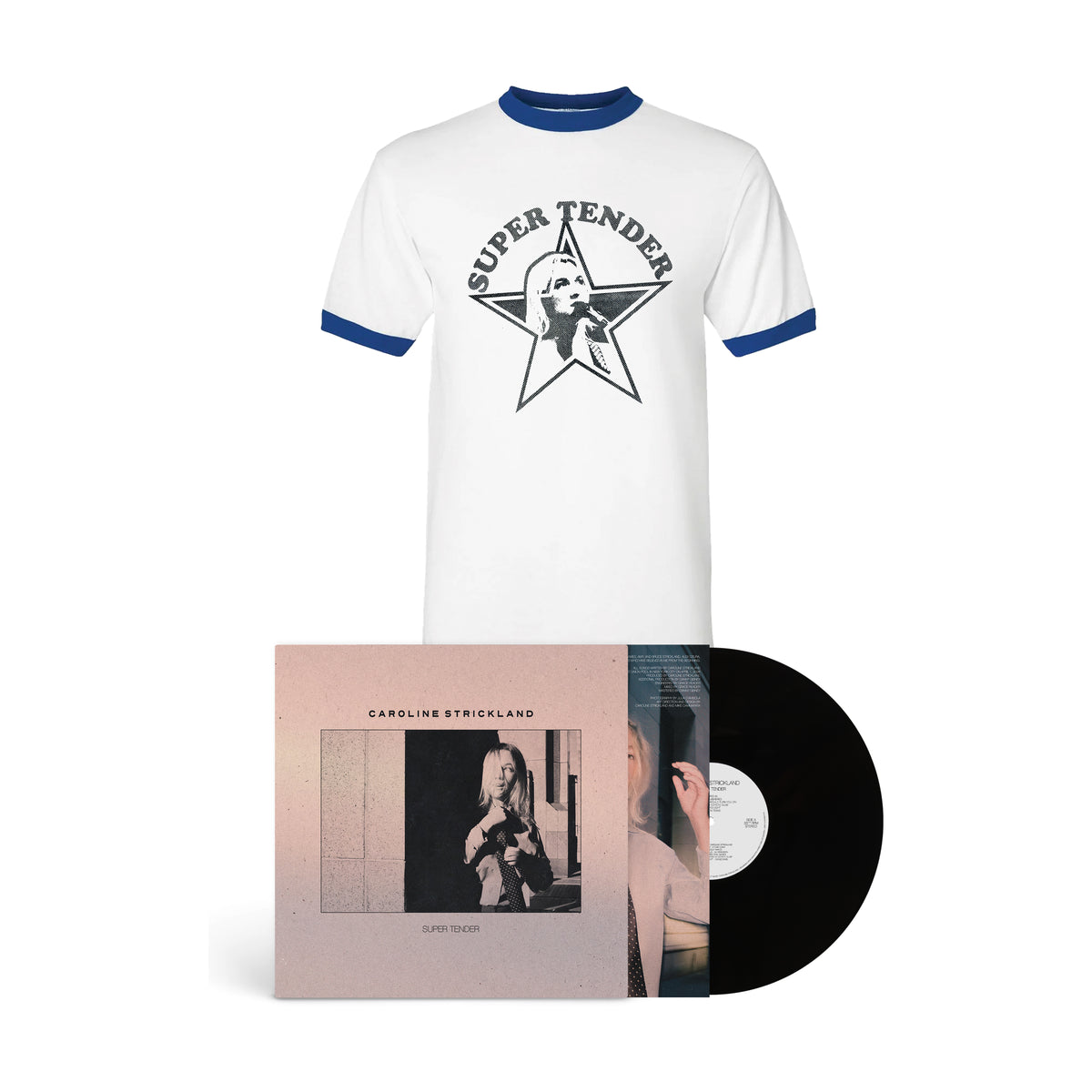**PRE ORDER** Caroline Strickland - Super Tender Vinyl T Shirt/Bundle