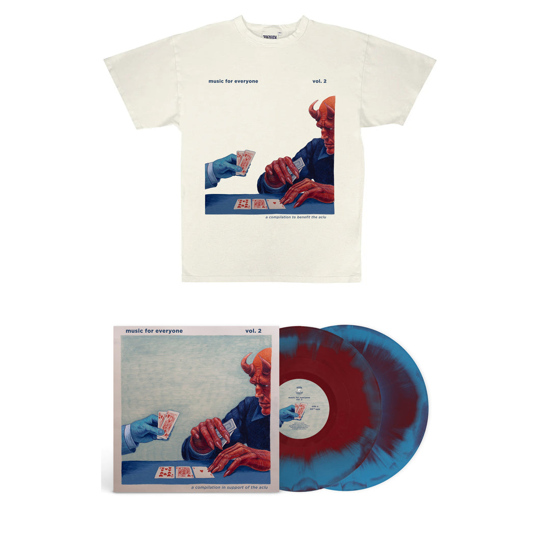 **PRE ORDER** Music For Everyone Vol. 2 Double Vinyl / T Shirt Bundle