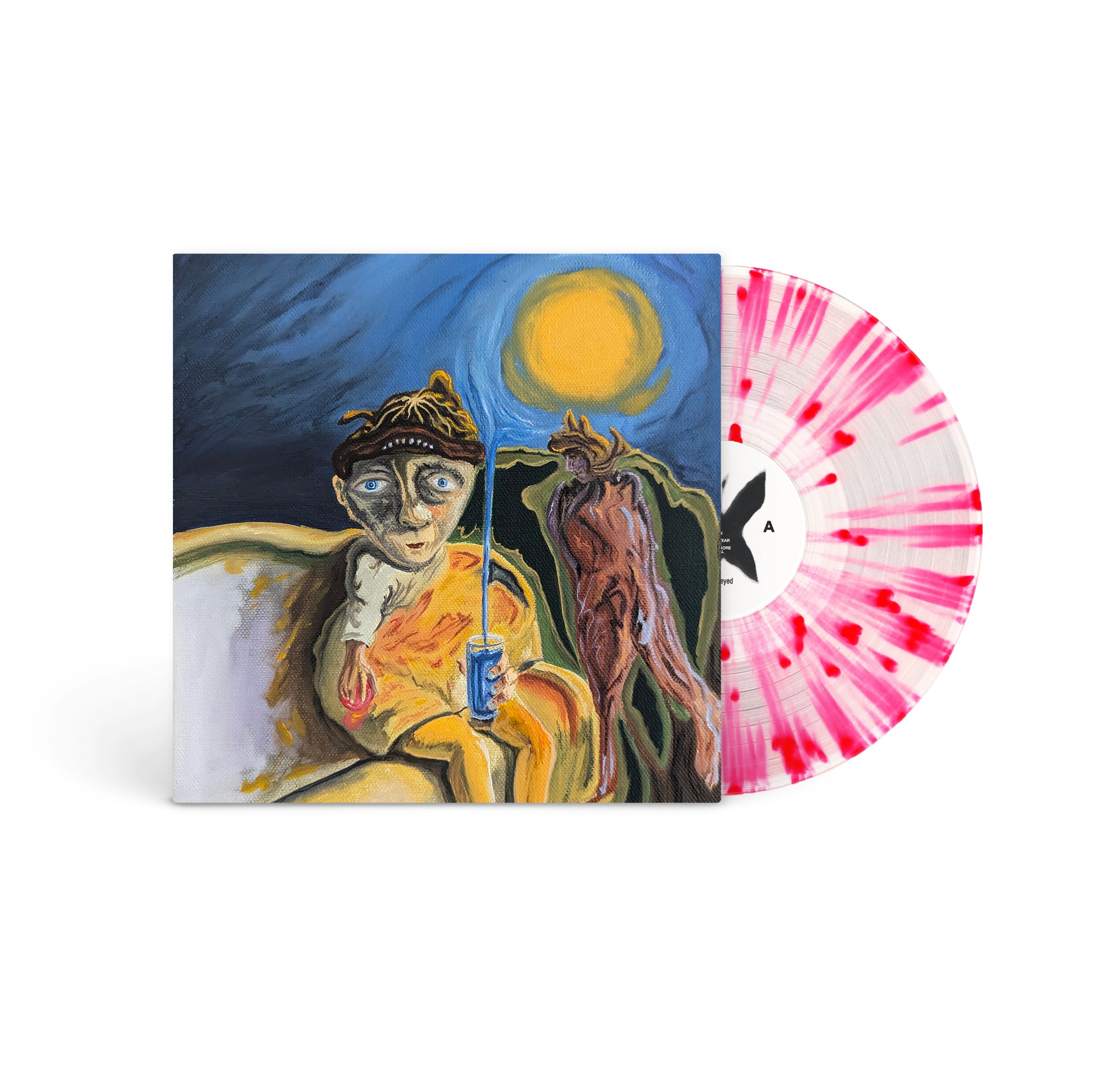 Bleary Eyed - Easy Clear w/ Pink Splatter Vinyl