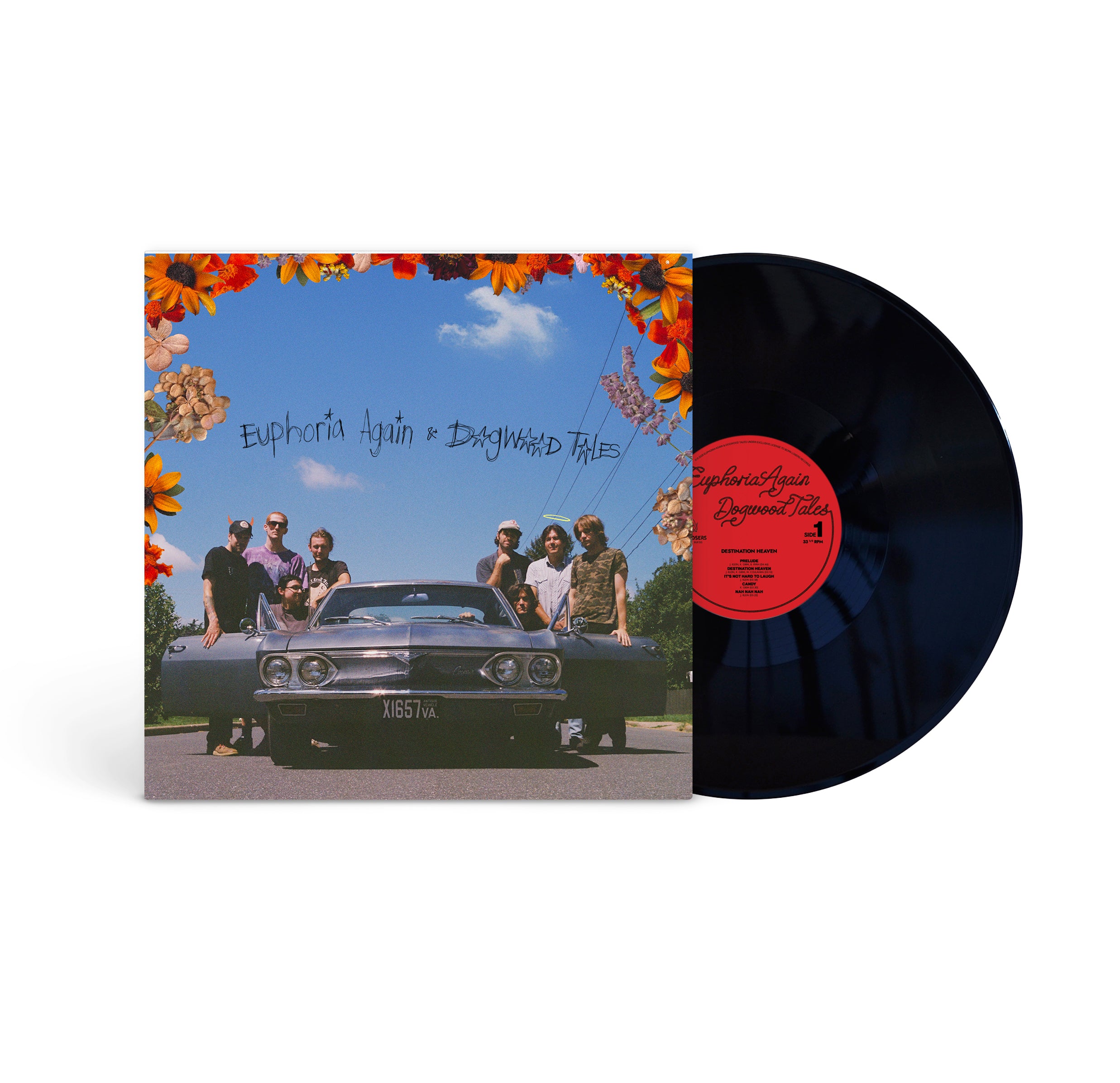 **PRE ORDER** Euphoria Again & Dogwood Tales - Destination Heaven Black Vinyl