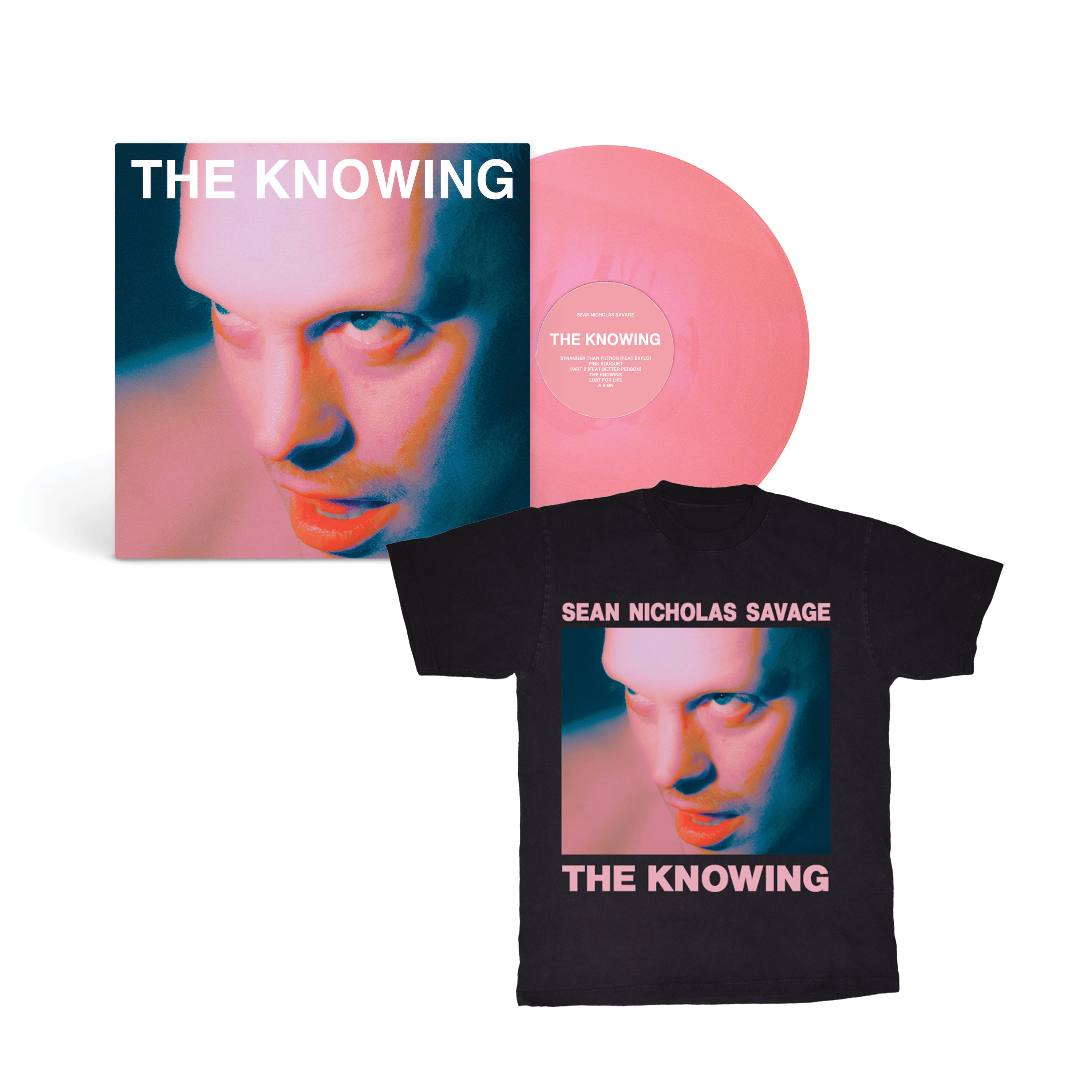 Sean Nicholas Savage - The Knowing Vinyl / T Shirt Bundle