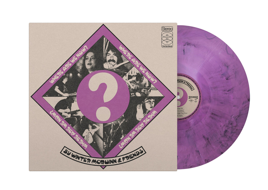 **PRE ORDER** Winter McQuinn - Where Are We Now? Purple / Black Swirl Vinyl
