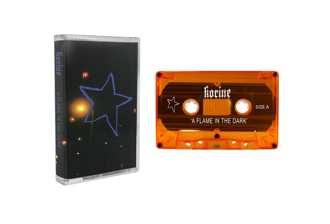 **PRE ORDER** Korine - A Flame In The Dark Transparent Orange Cassette Tape