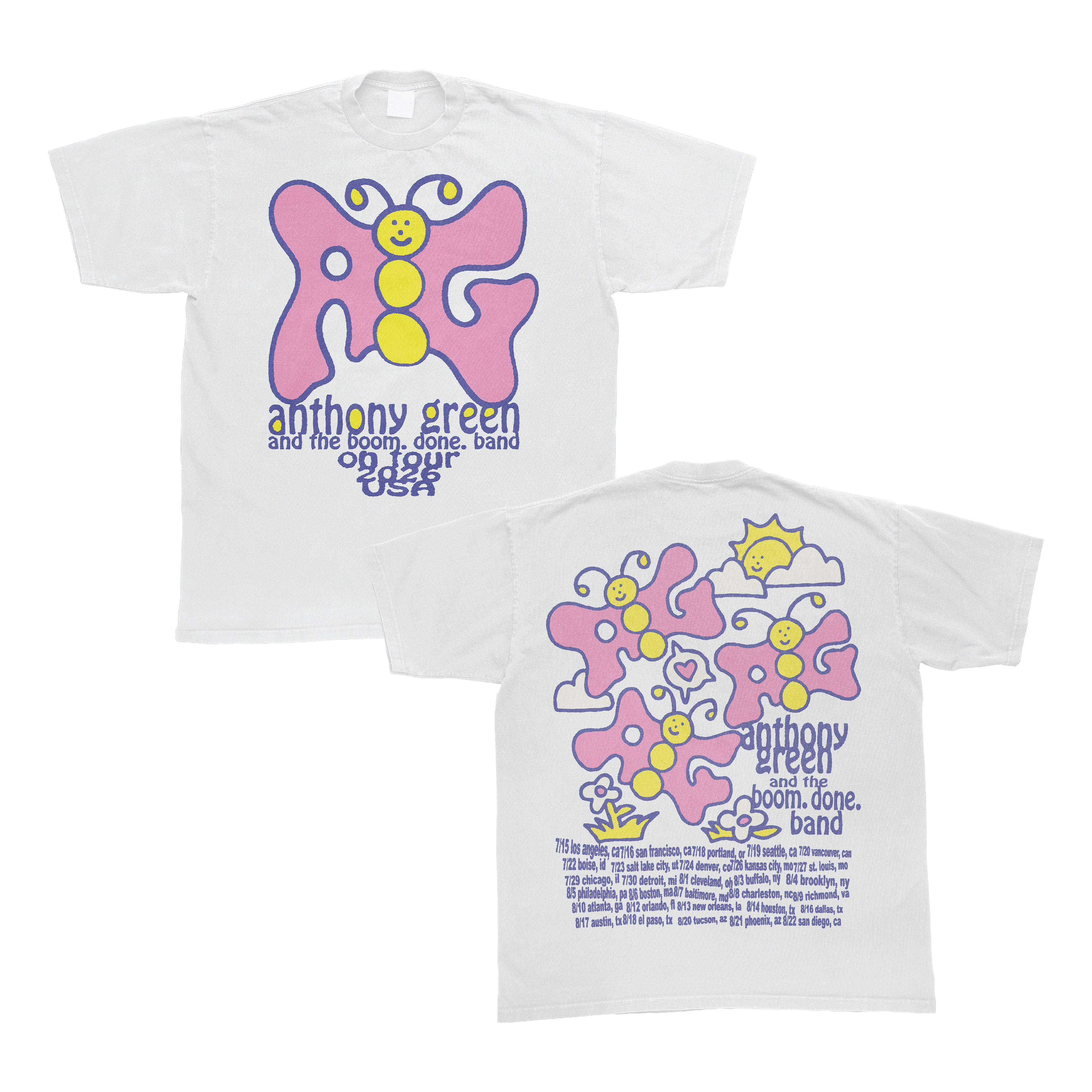 Anthony Green Butterfly T Shrit