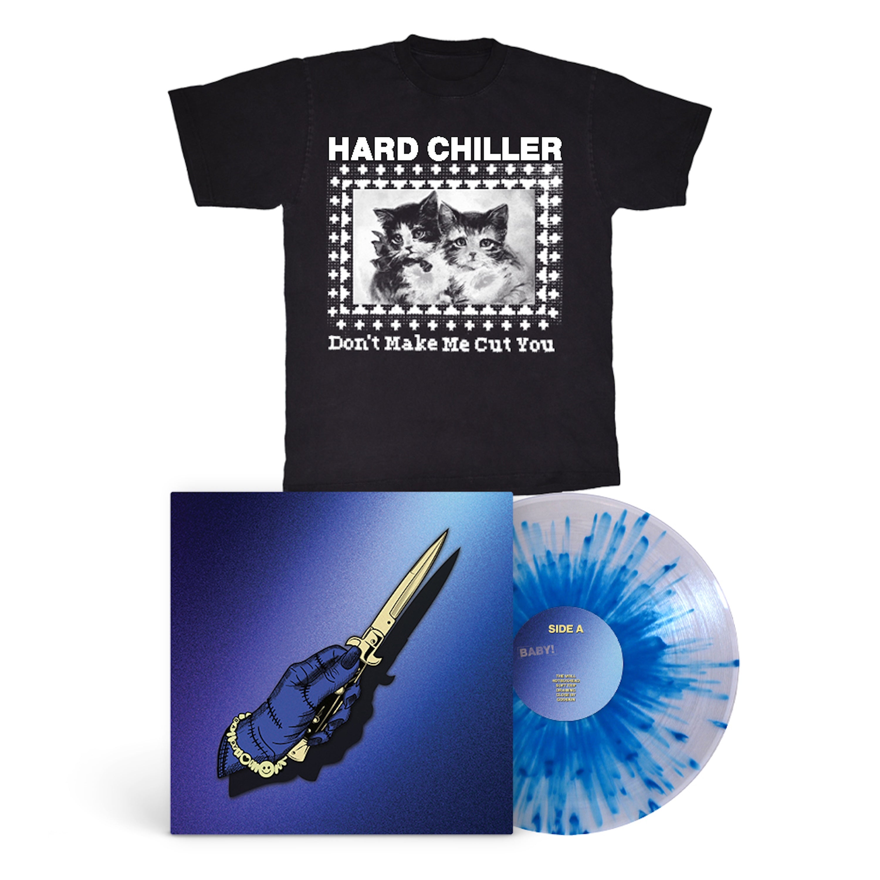 Hard Chiller - BABY! Vinyl / T Shirt Bundle