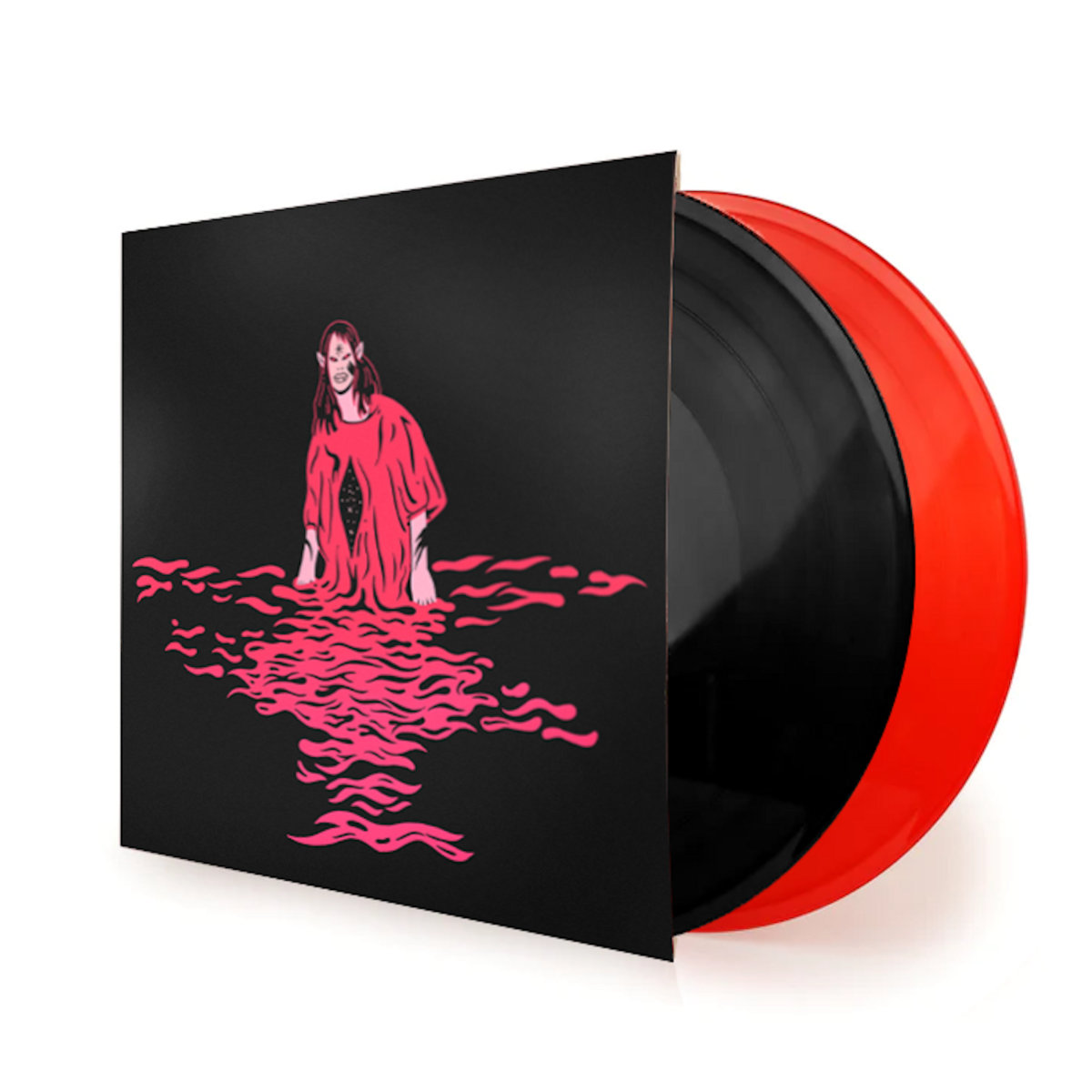 Closure In Moscow - Soft Hell Red & Black Double LP – Born Losers Closure In Moscow - Soft Hell Red & Black Double LP – Born Losers
