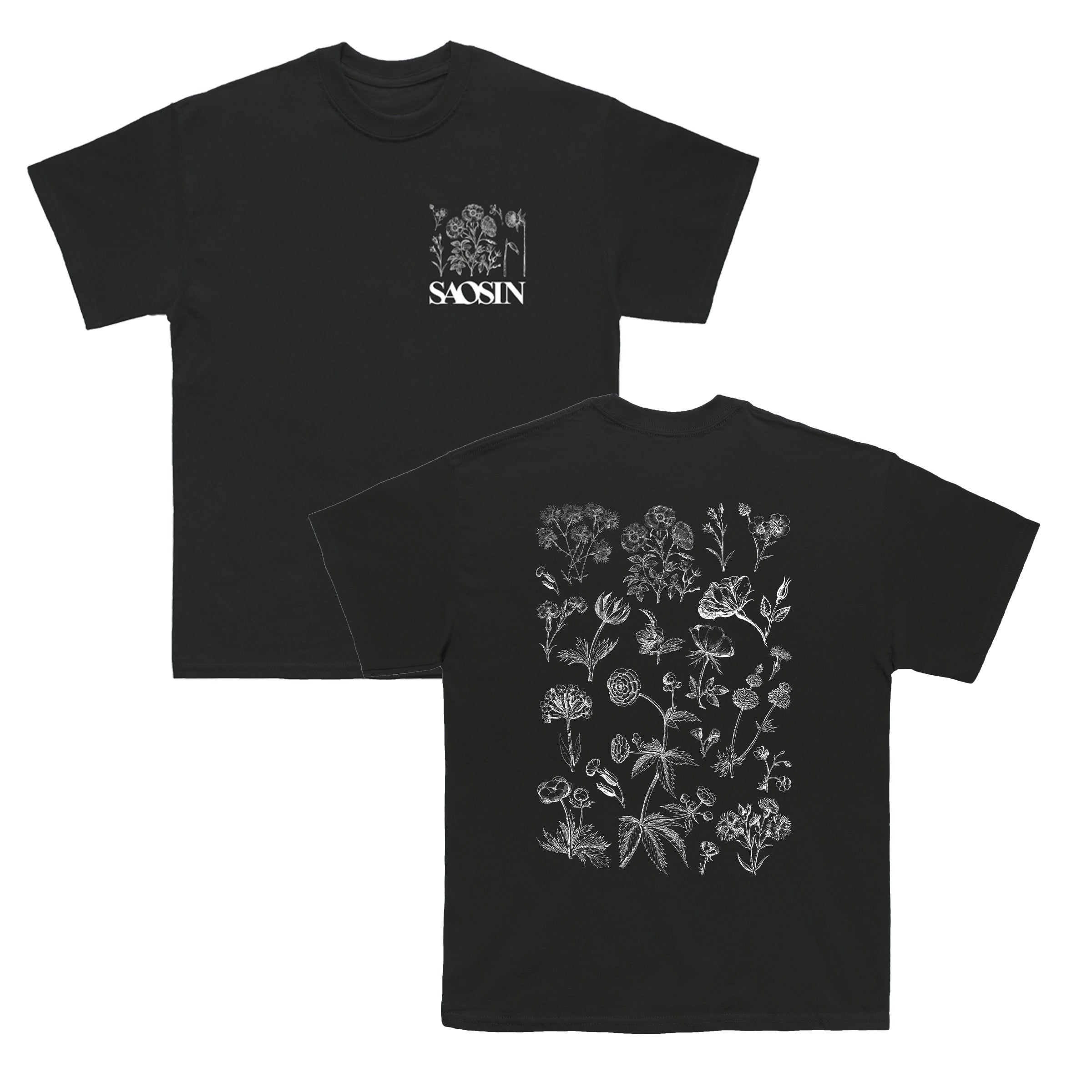 Saosin - Flowers T Shirt