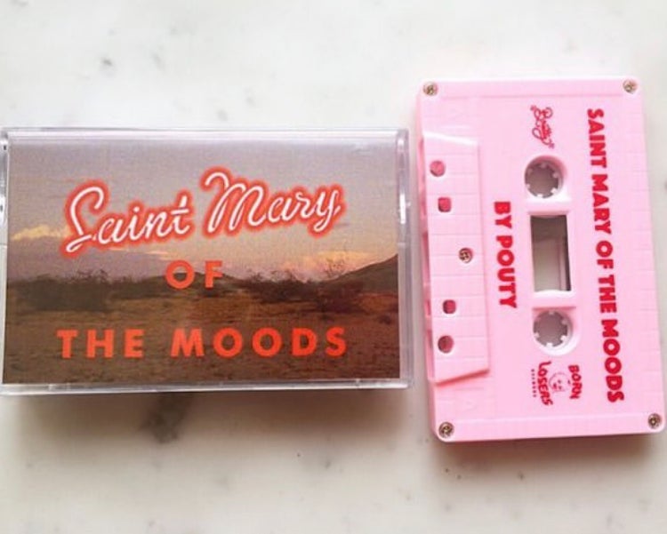 POUTY - 'Saint Mary of the Moods' Baby Pink Cassette