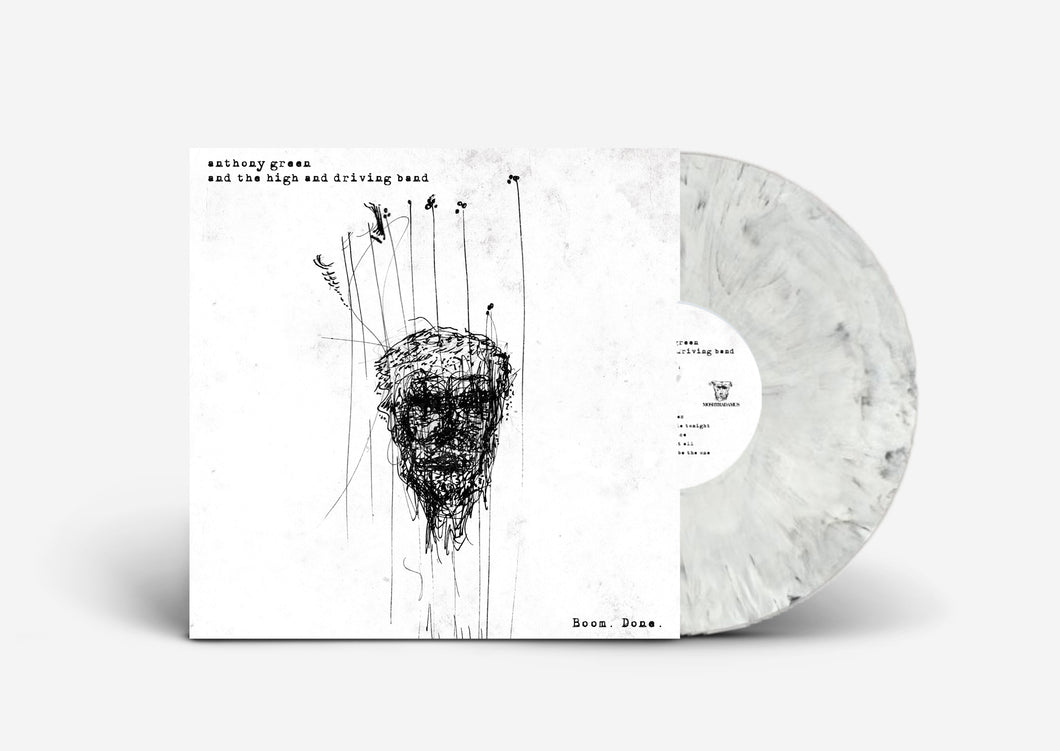 Anthony Green -Boom. Done. White/Black Marble Vinyl