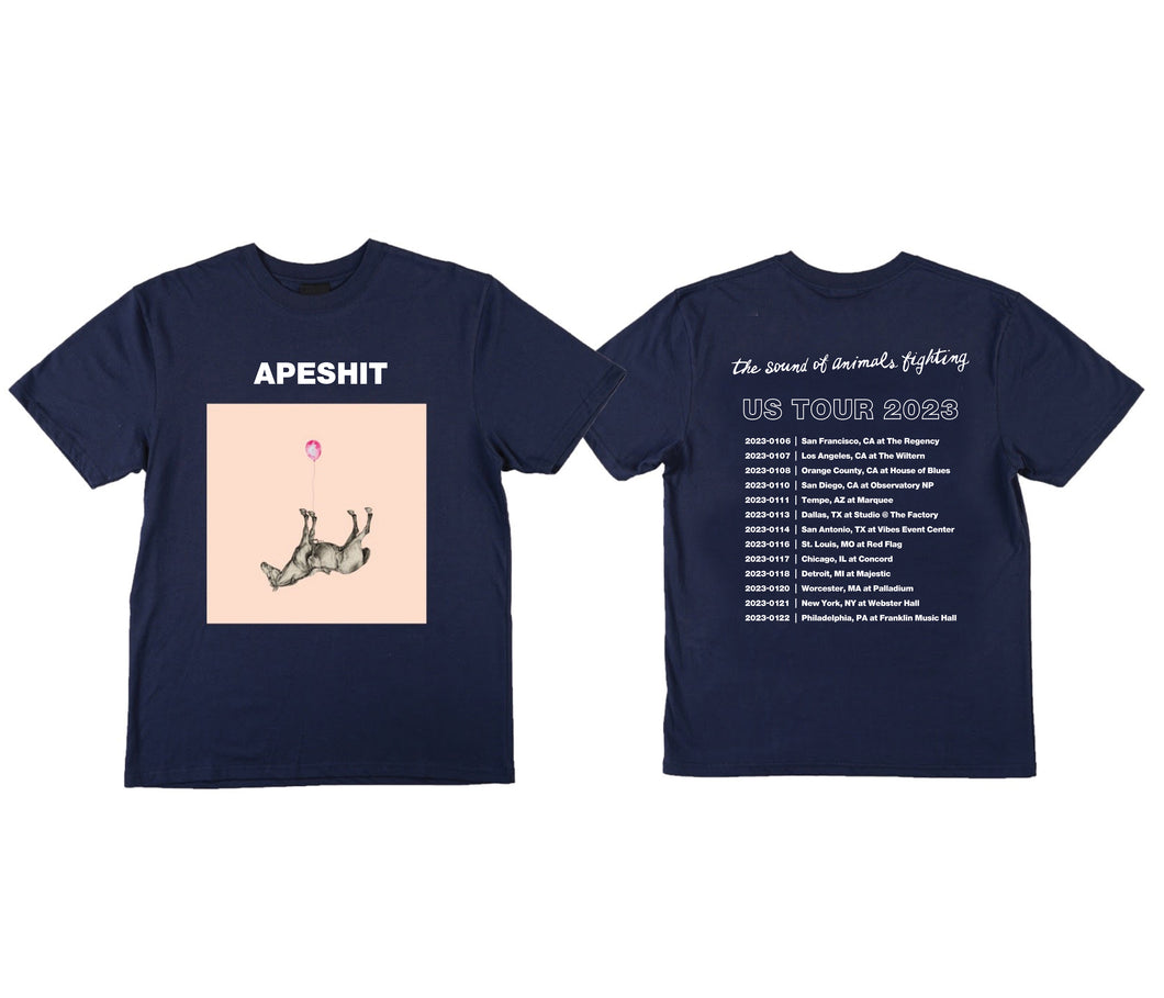 The Sound of Animals Fighting - APESHIT Tour T Shirt