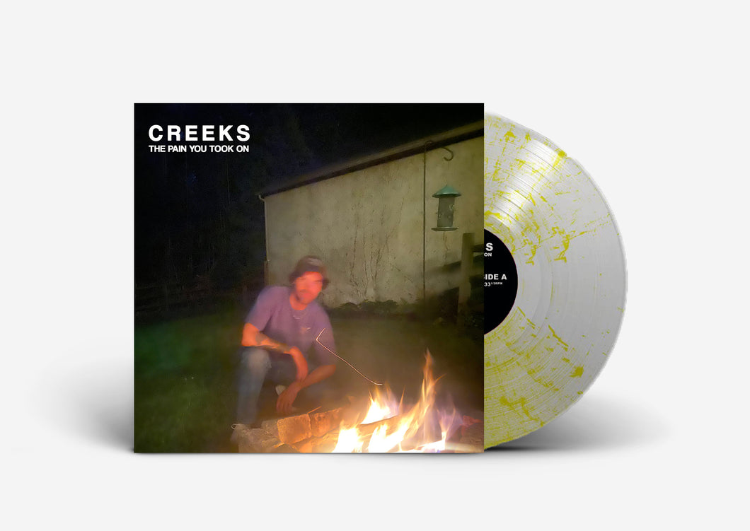 Creeks - 'The Pain You Took On' Clear w/ Yellow Splatter Vinyl
