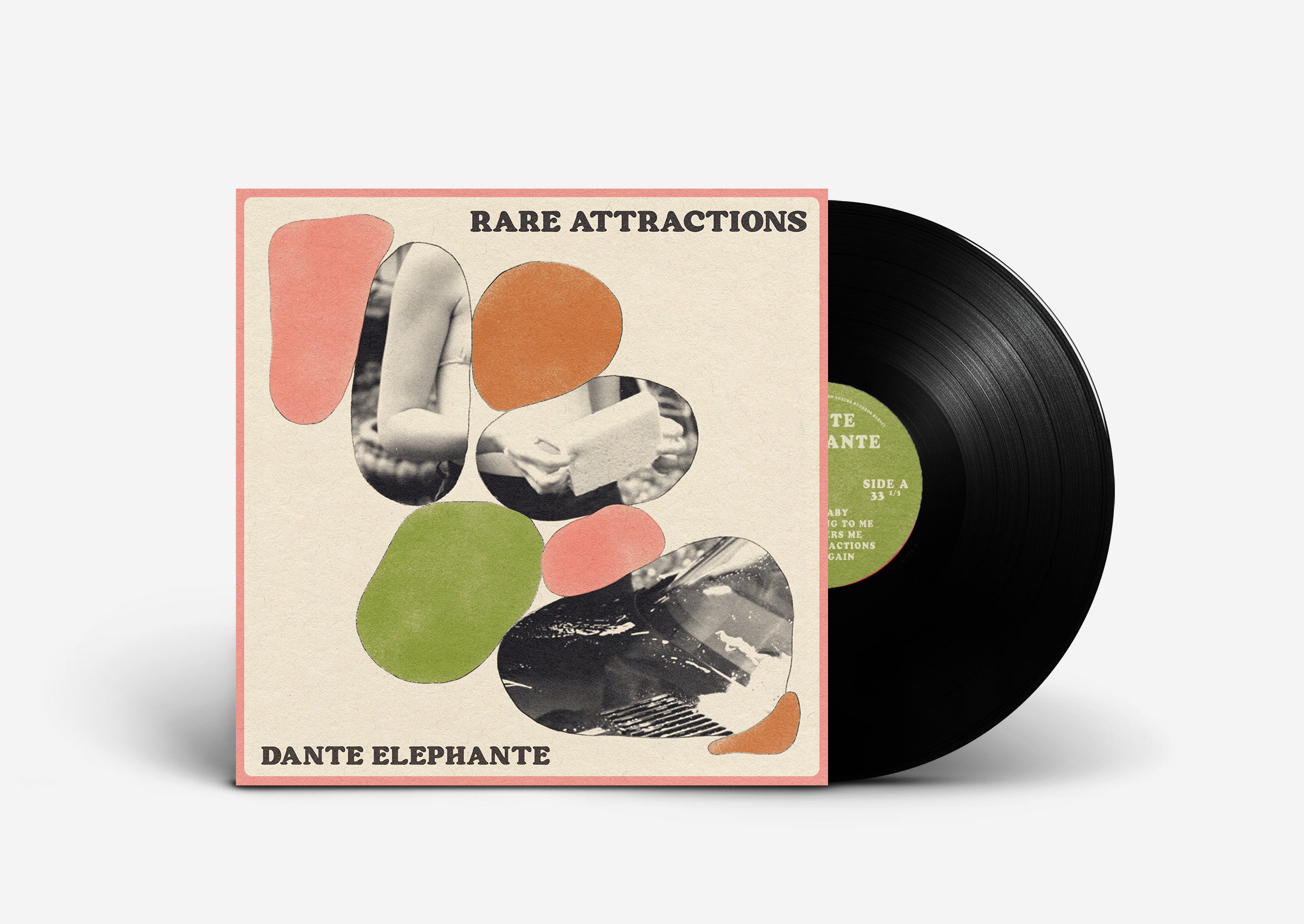 Dante Elephante - 'Rare Attractions' Black Vinyl