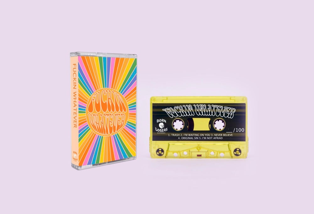 Fuckin Whatever - 'Fuckin Whatever' - Transparent Yellow Cassette