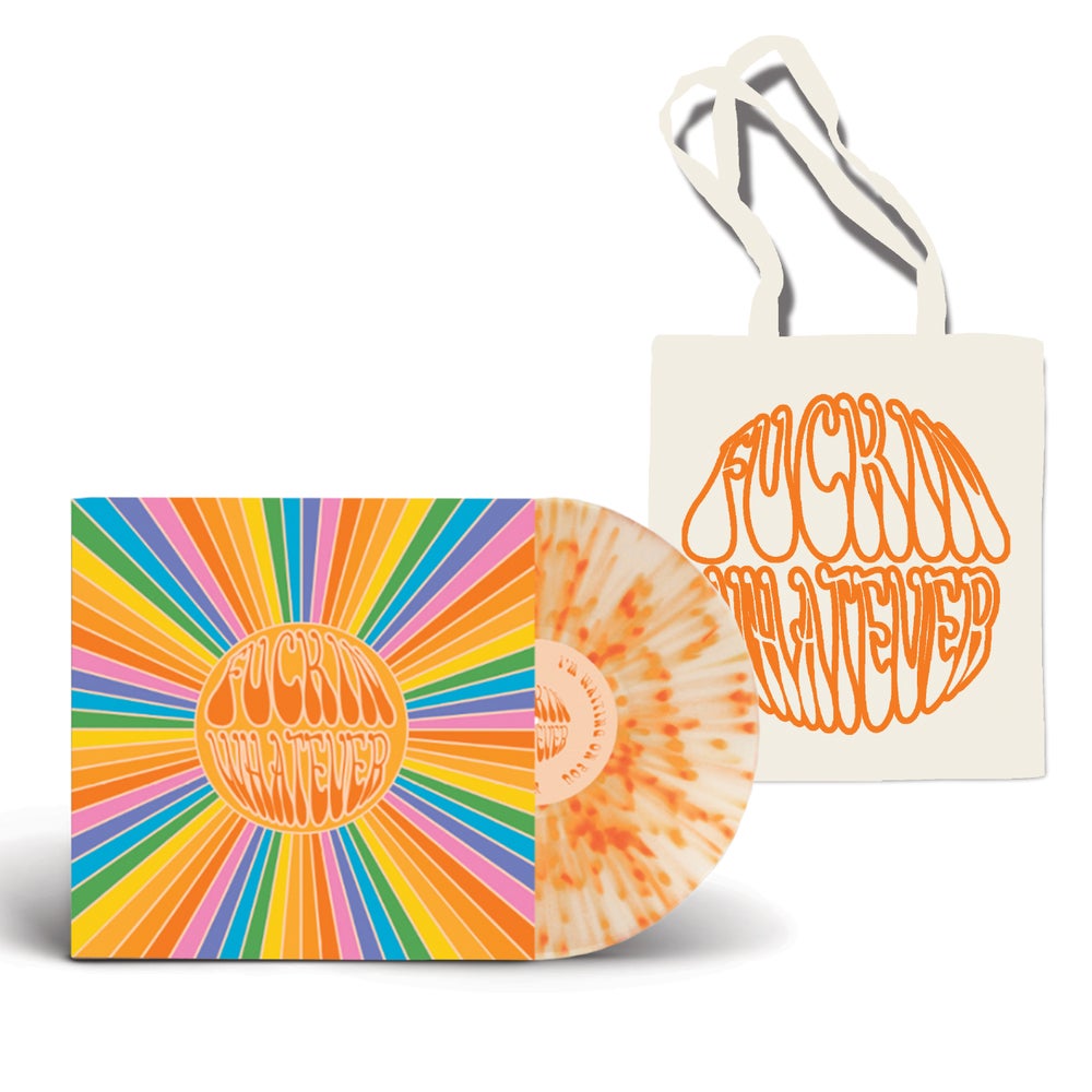 Fuckin Whatever Vinyl / Tote Bag Bundle