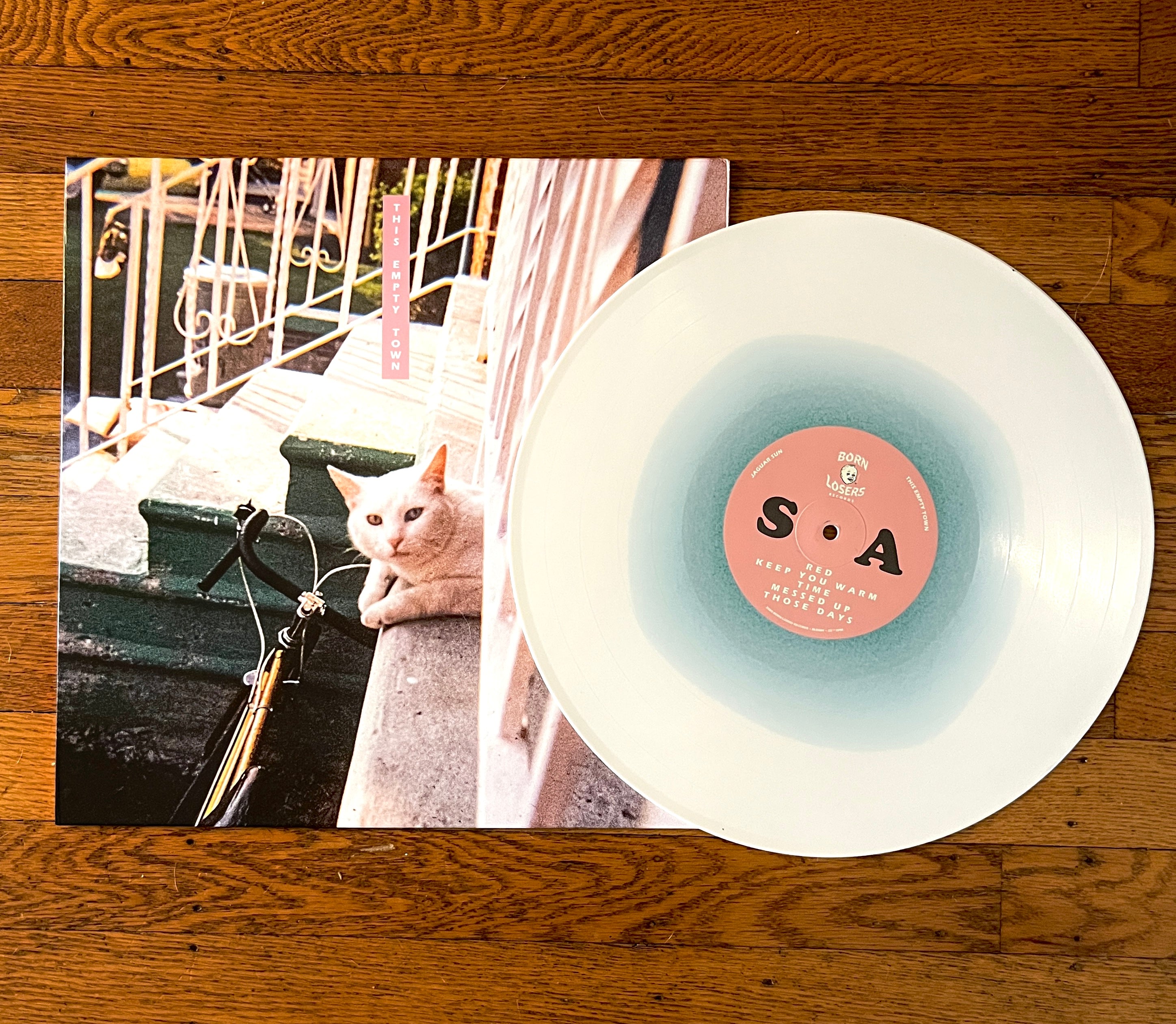 Jaguar Sun - This Empty Town Green/White Vinyl